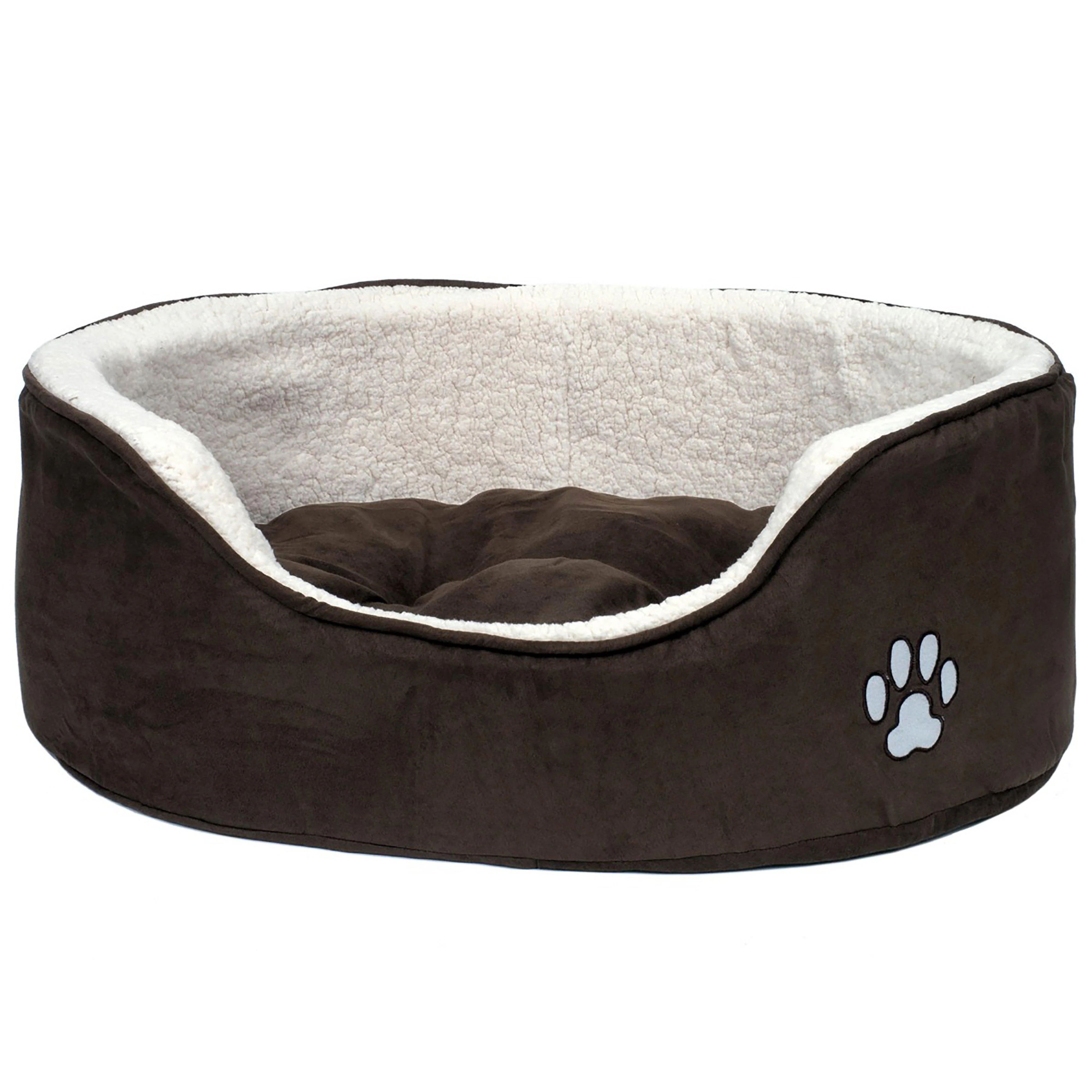 Sams Luxury Oval Bed Brown - Image 4