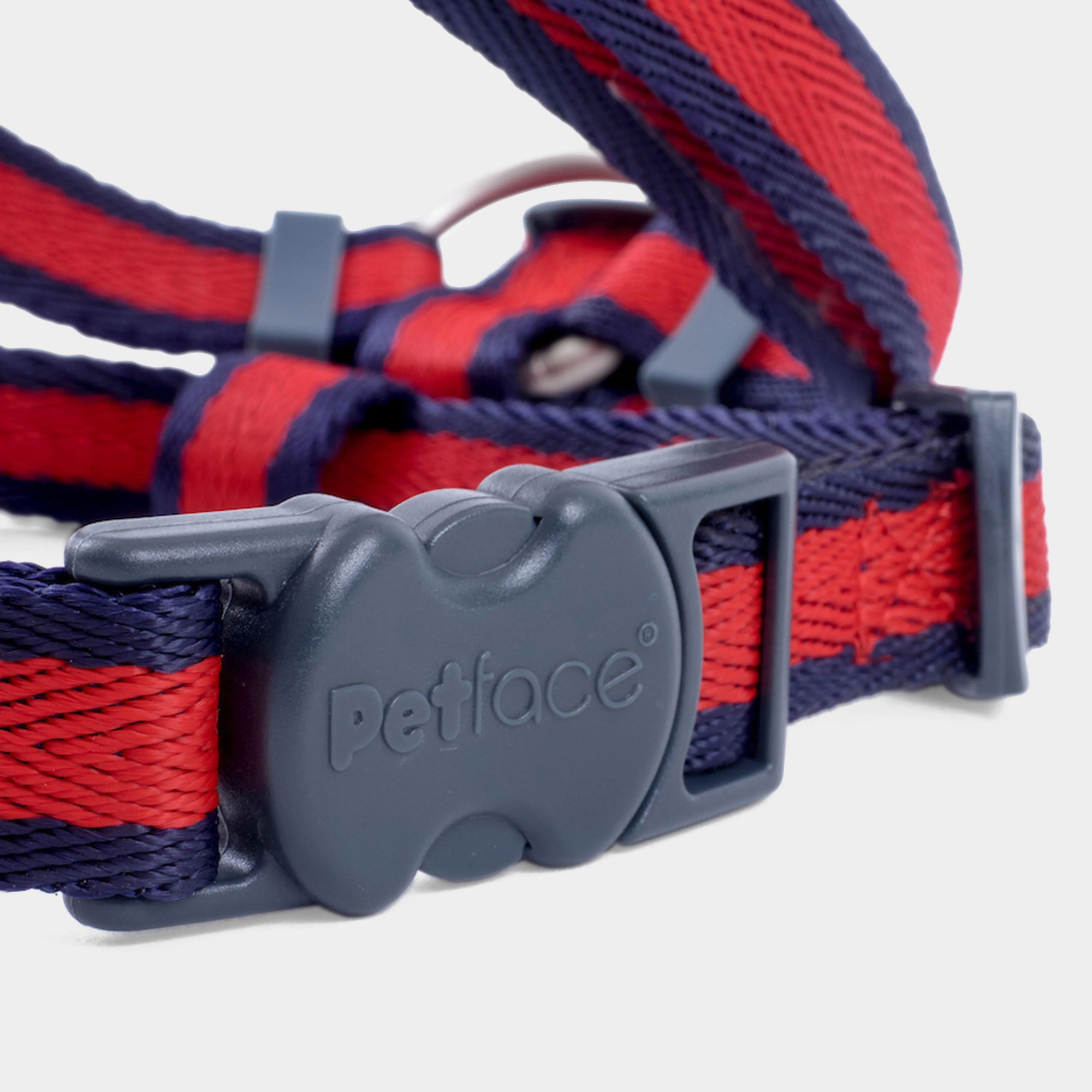 Scarlet Stripe Dog Harness Red/Navy - Image 2