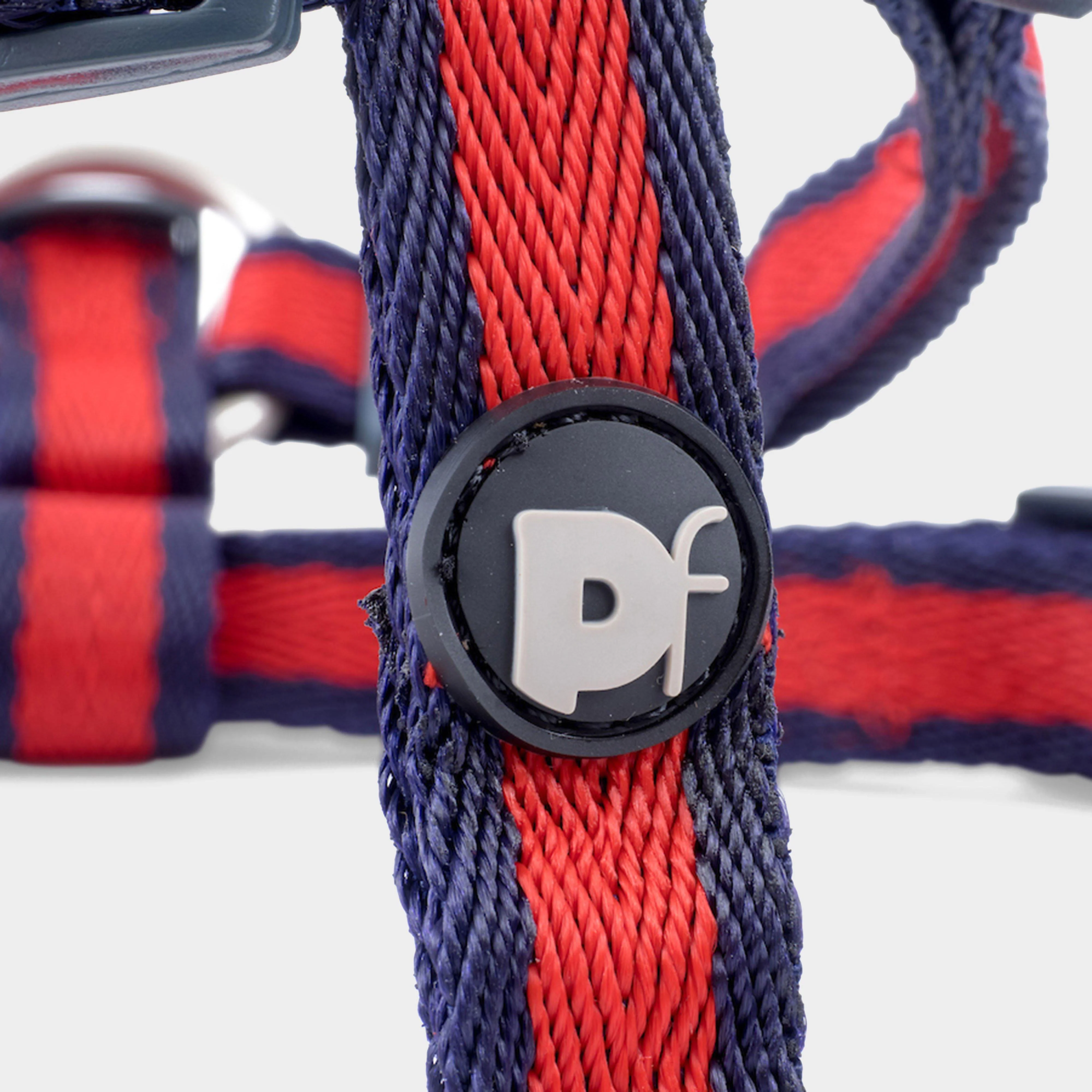 Scarlet Stripe Dog Harness Red/Navy - Image 3