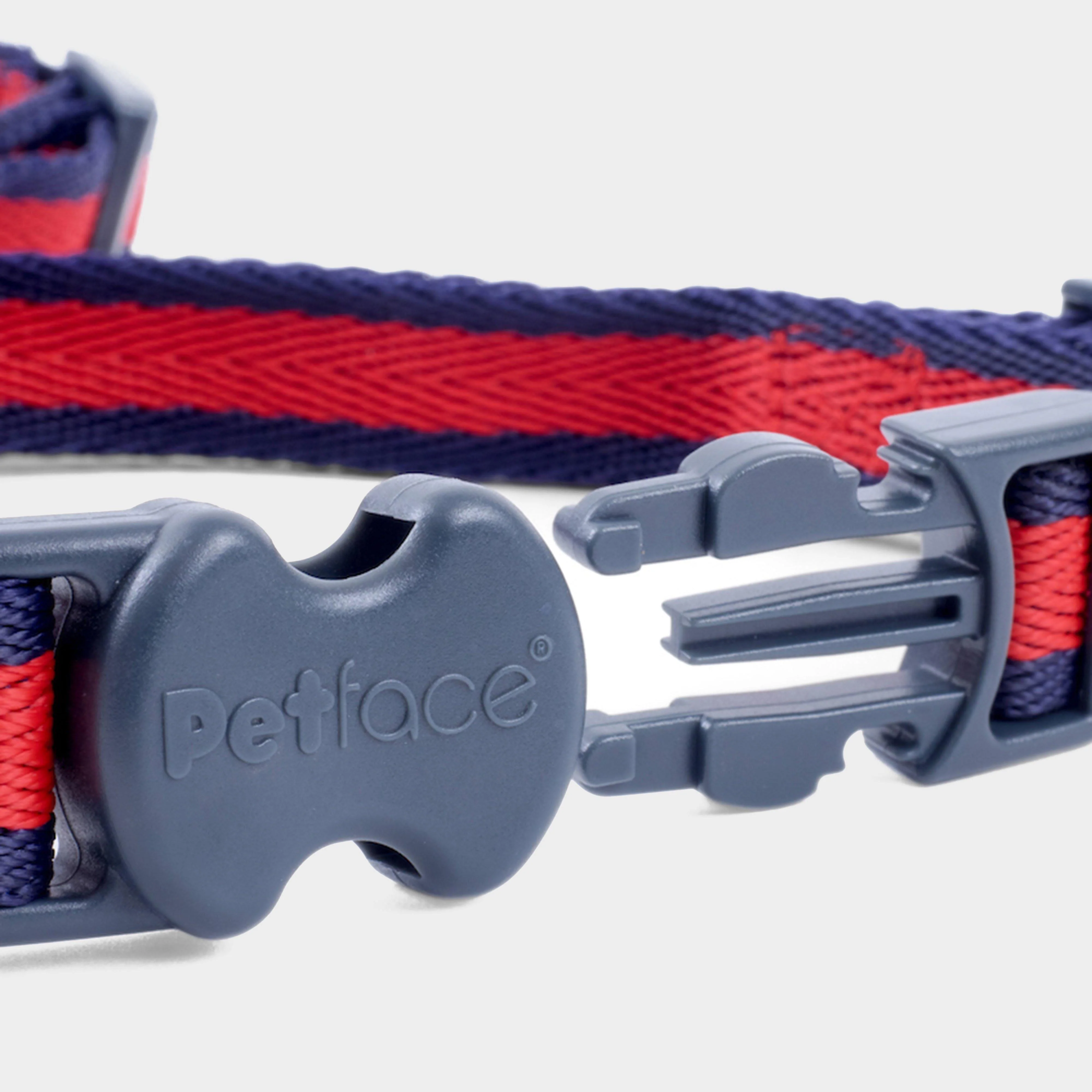 Scarlet Stripe Dog Harness Red/Navy - Image 4