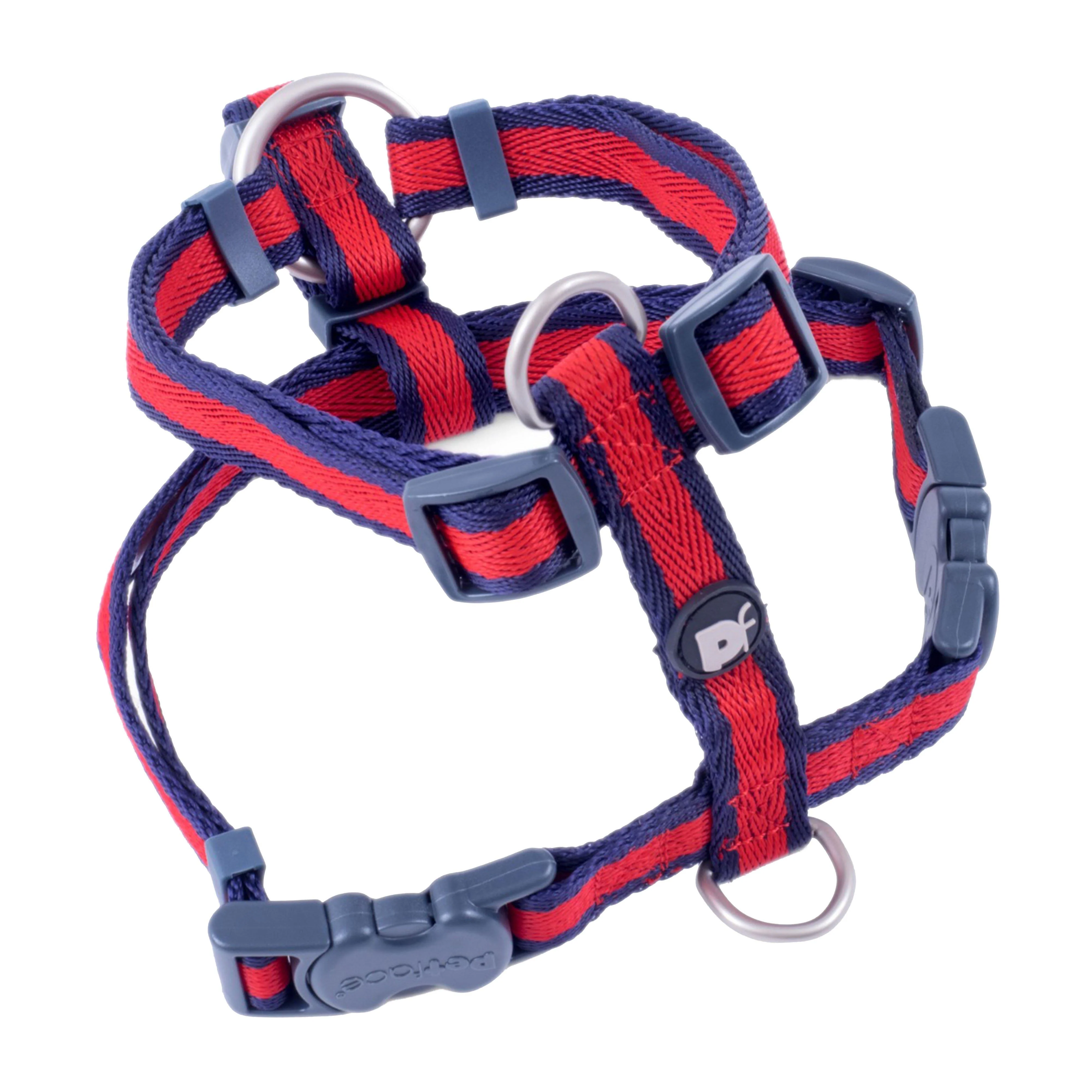 Scarlet Stripe Dog Harness Red/Navy - Image 6