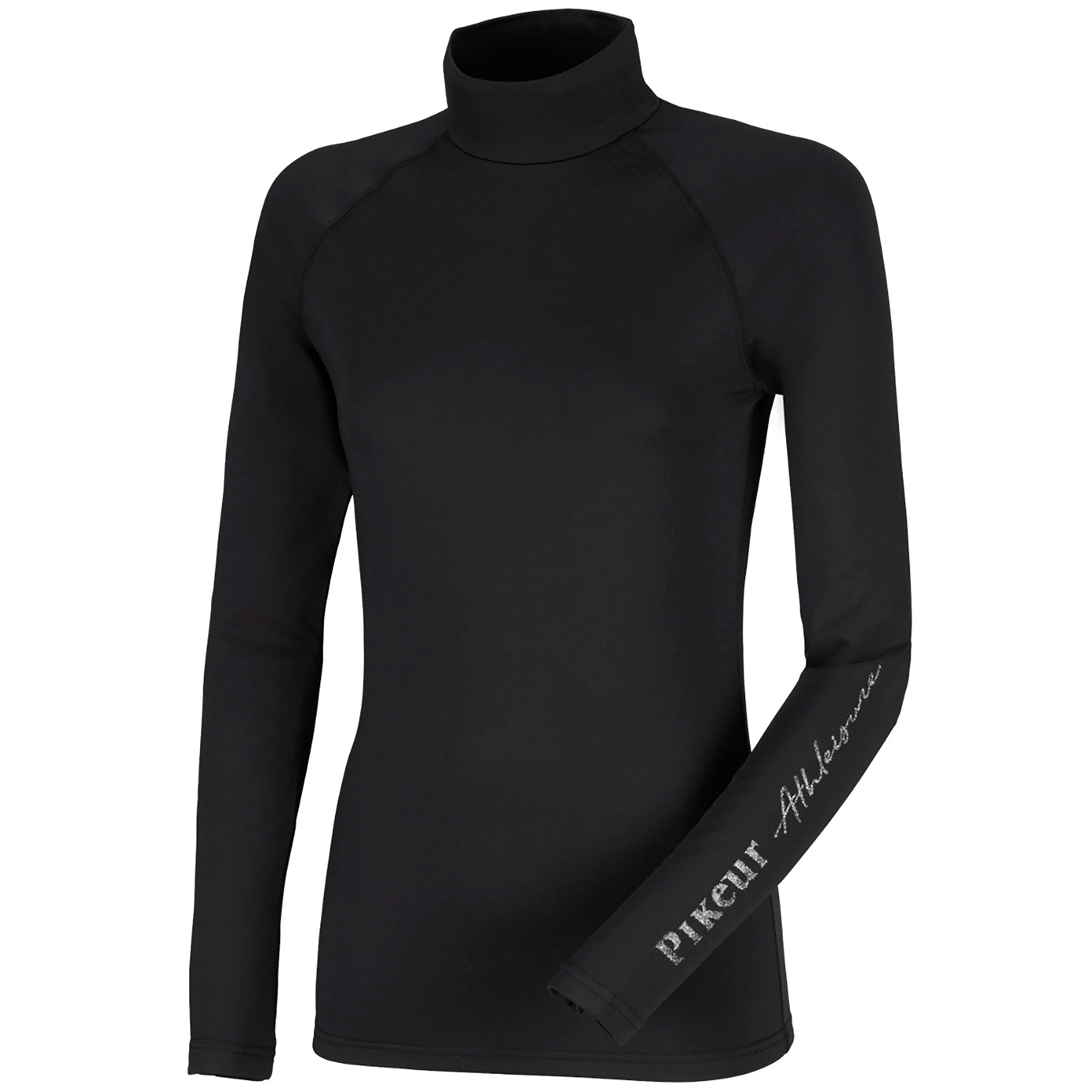 Women's Abby Roll Neck Top Black - Image 2
