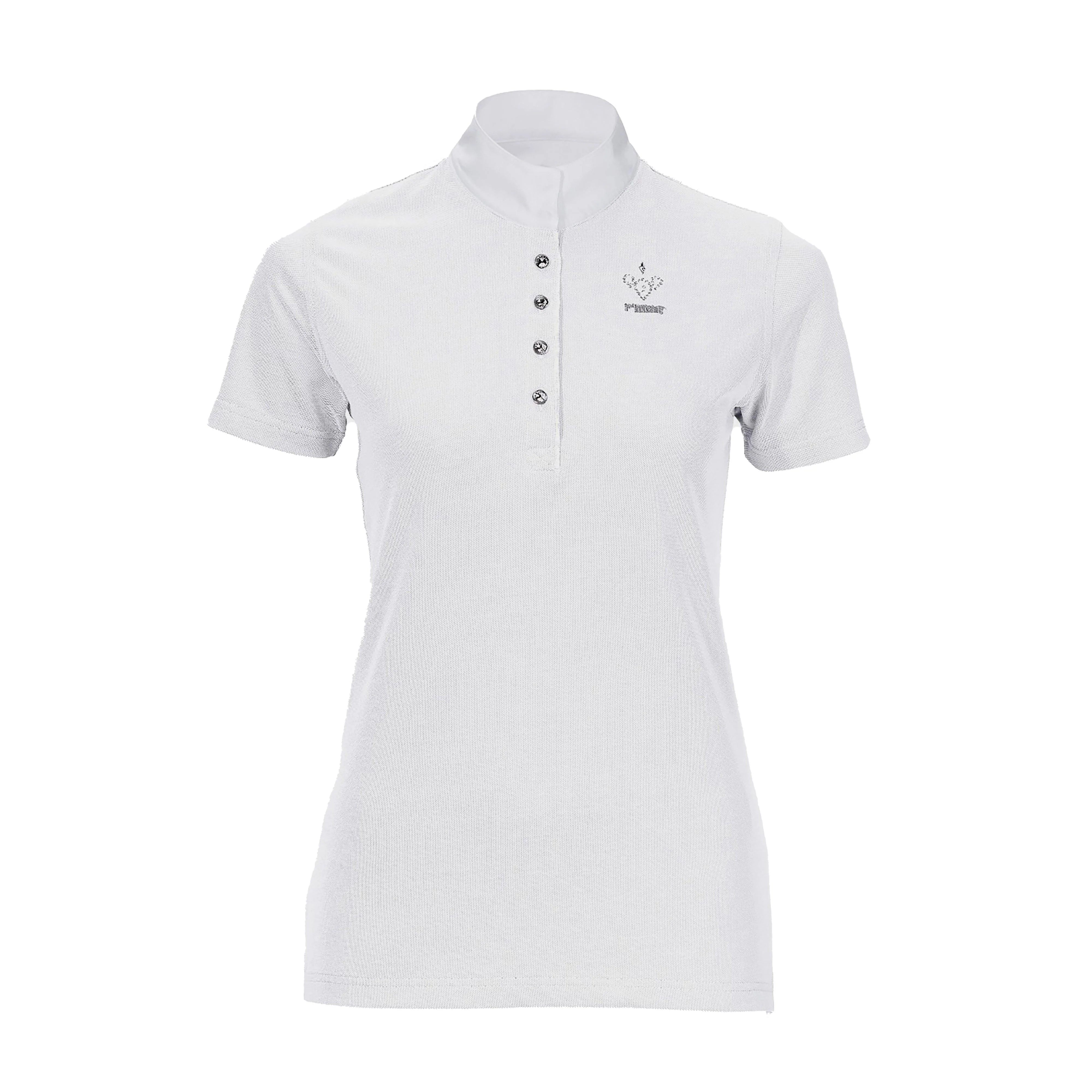 Womens Damen-Turnier Shirt White - Image 2