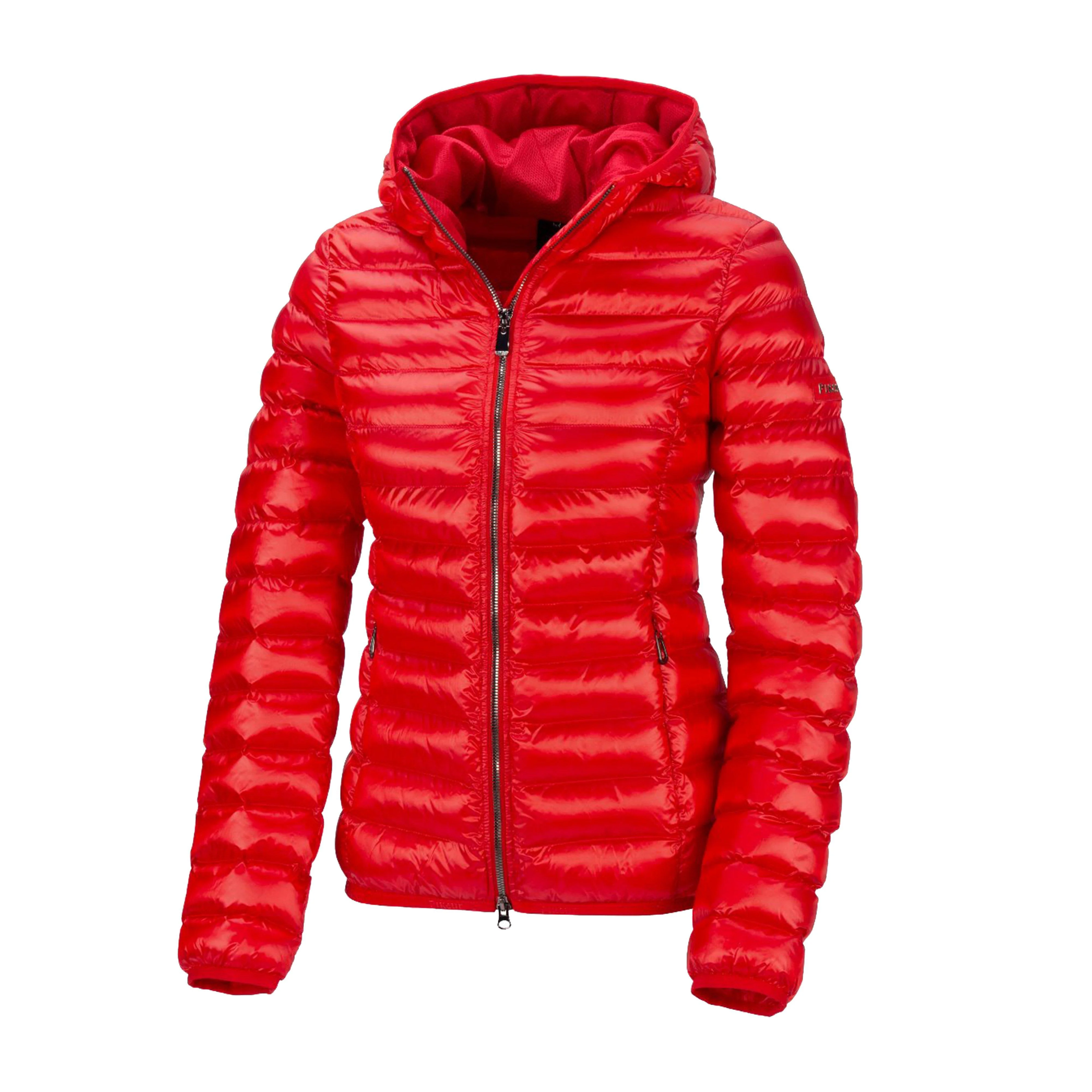 Womens Mina Lightweight Padded Jacket Scarlet - Image 4