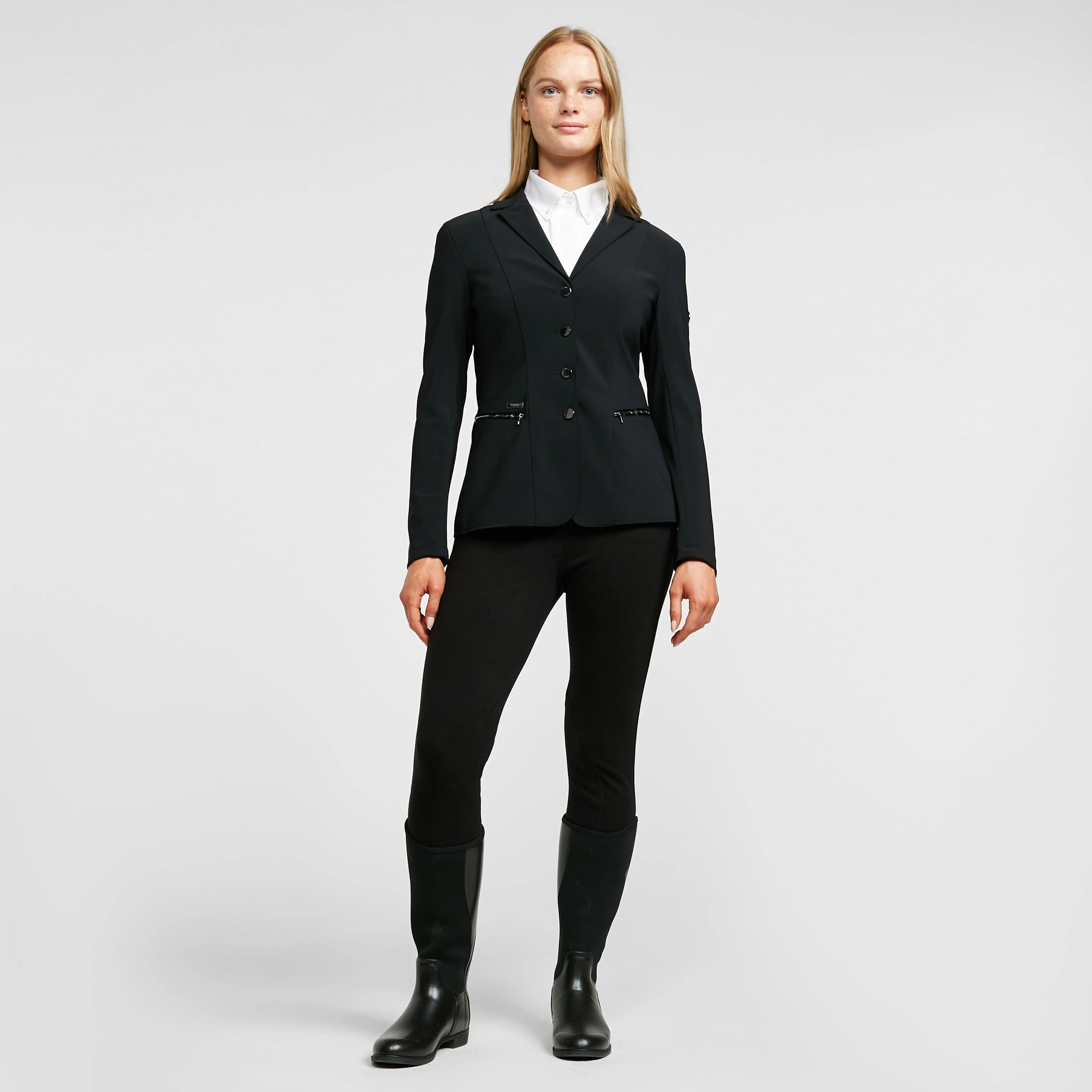 Womens Paulin Show Jacket Black - Image 3