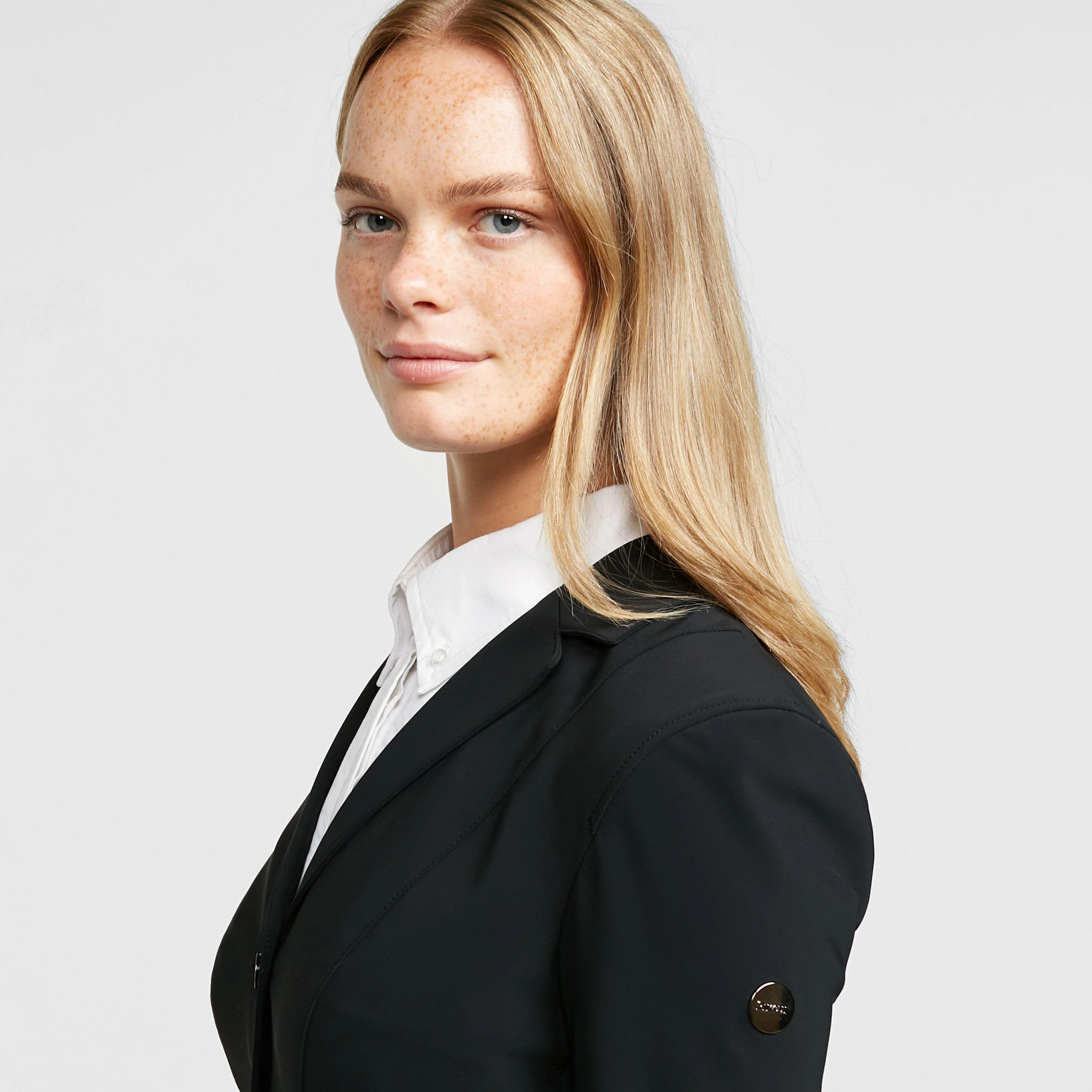 Womens Paulin Show Jacket Black - Image 4