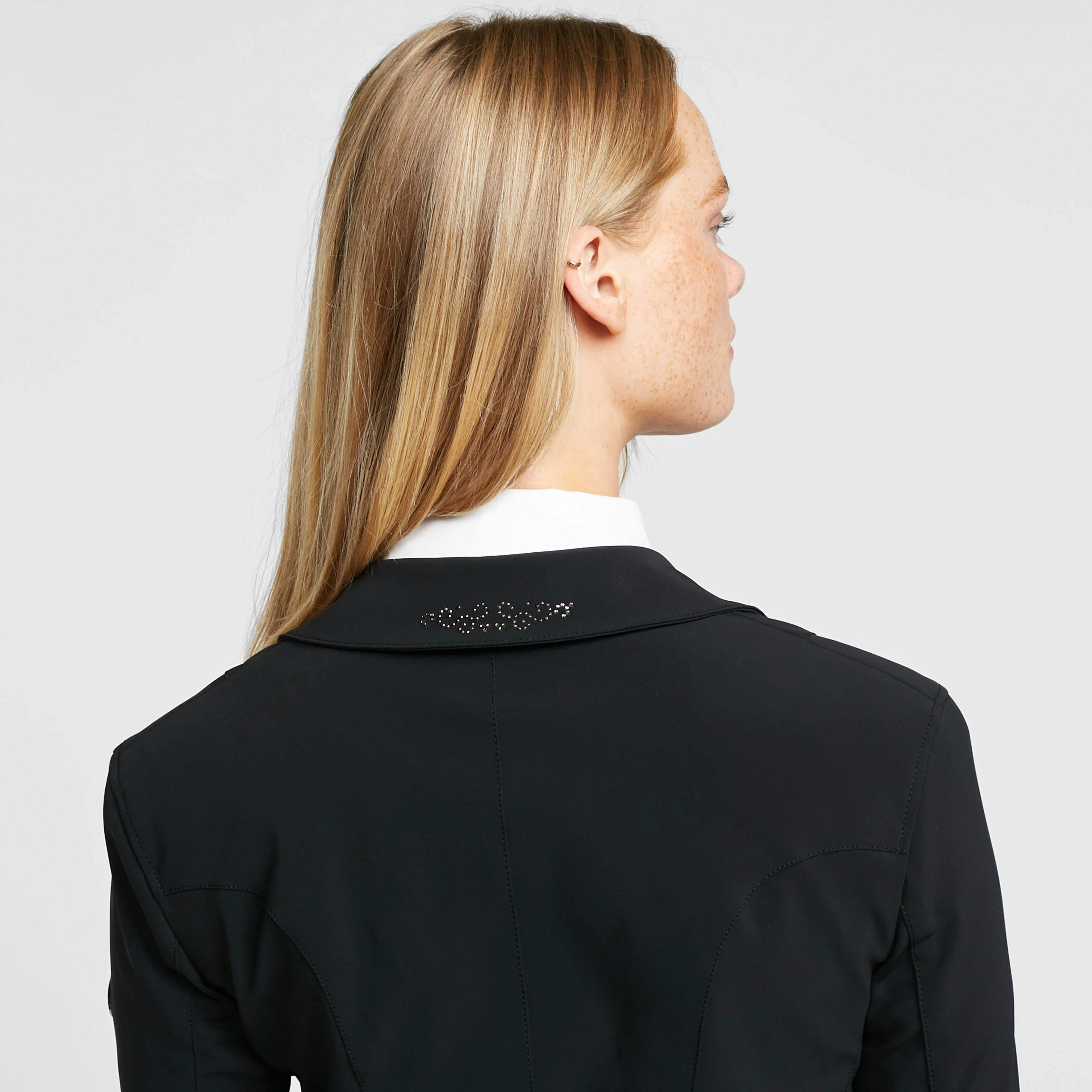 Womens Paulin Show Jacket Black - Image 8
