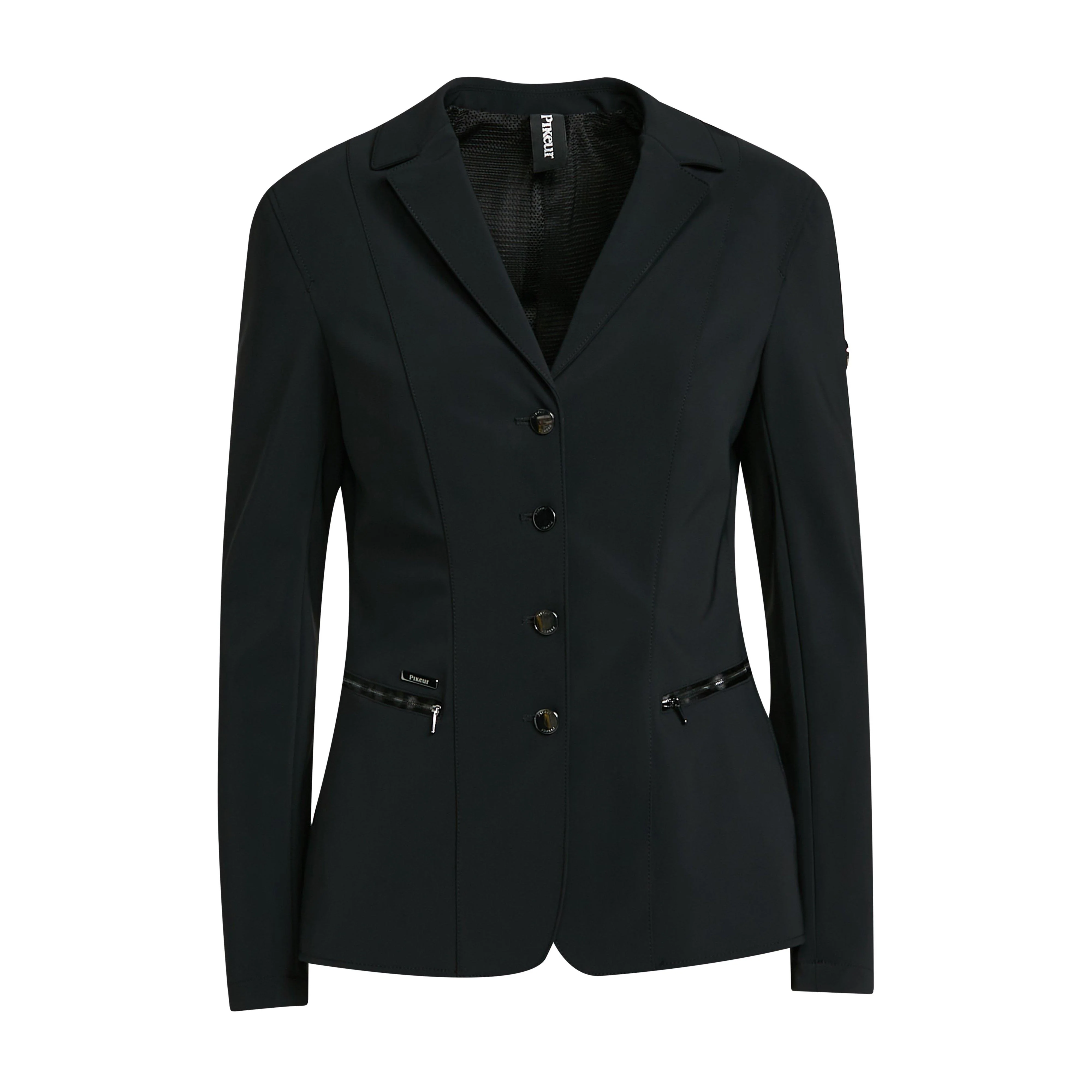 Womens Paulin Show Jacket Black - Image 9
