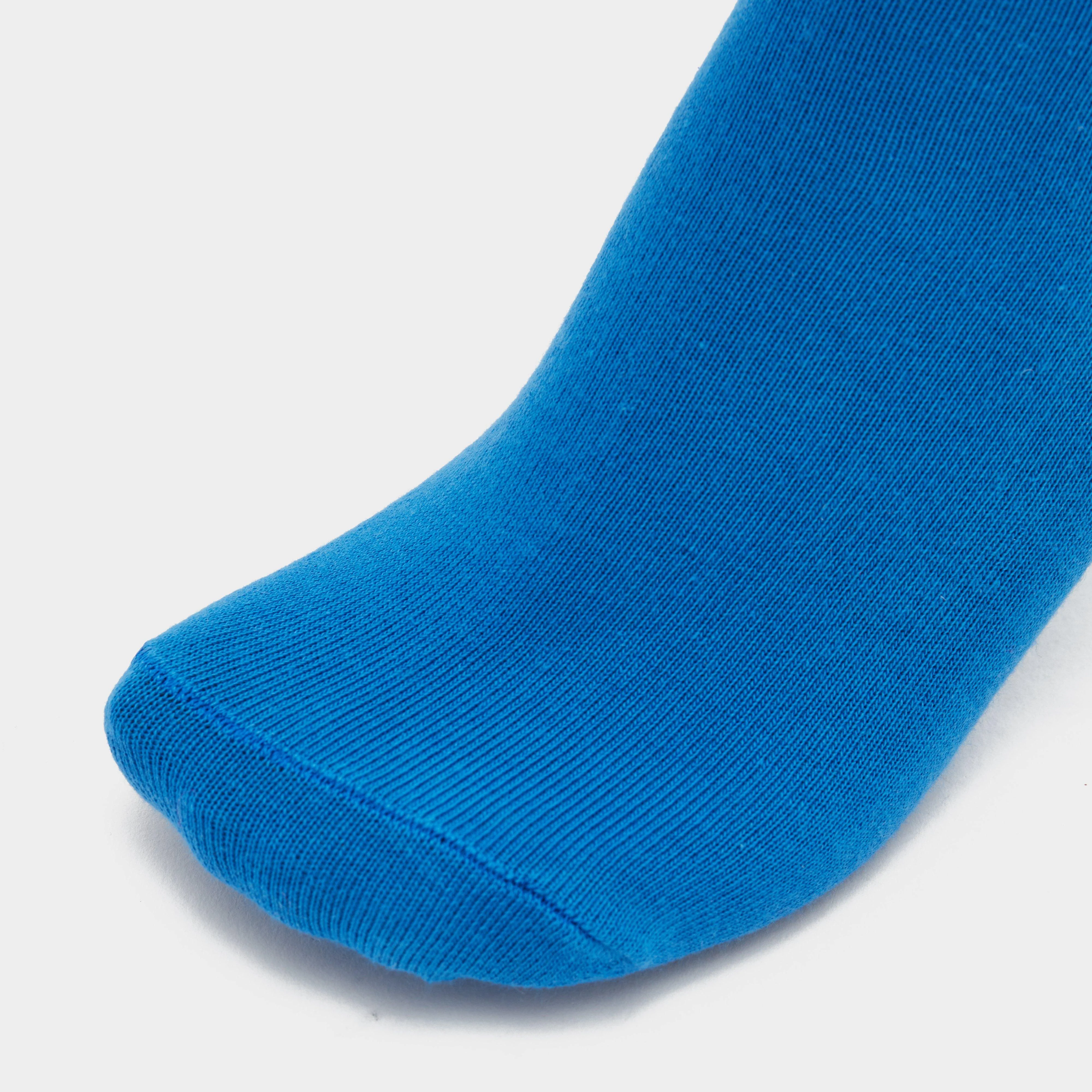 Kids Argyle Cotton Socks Blue - Image 4