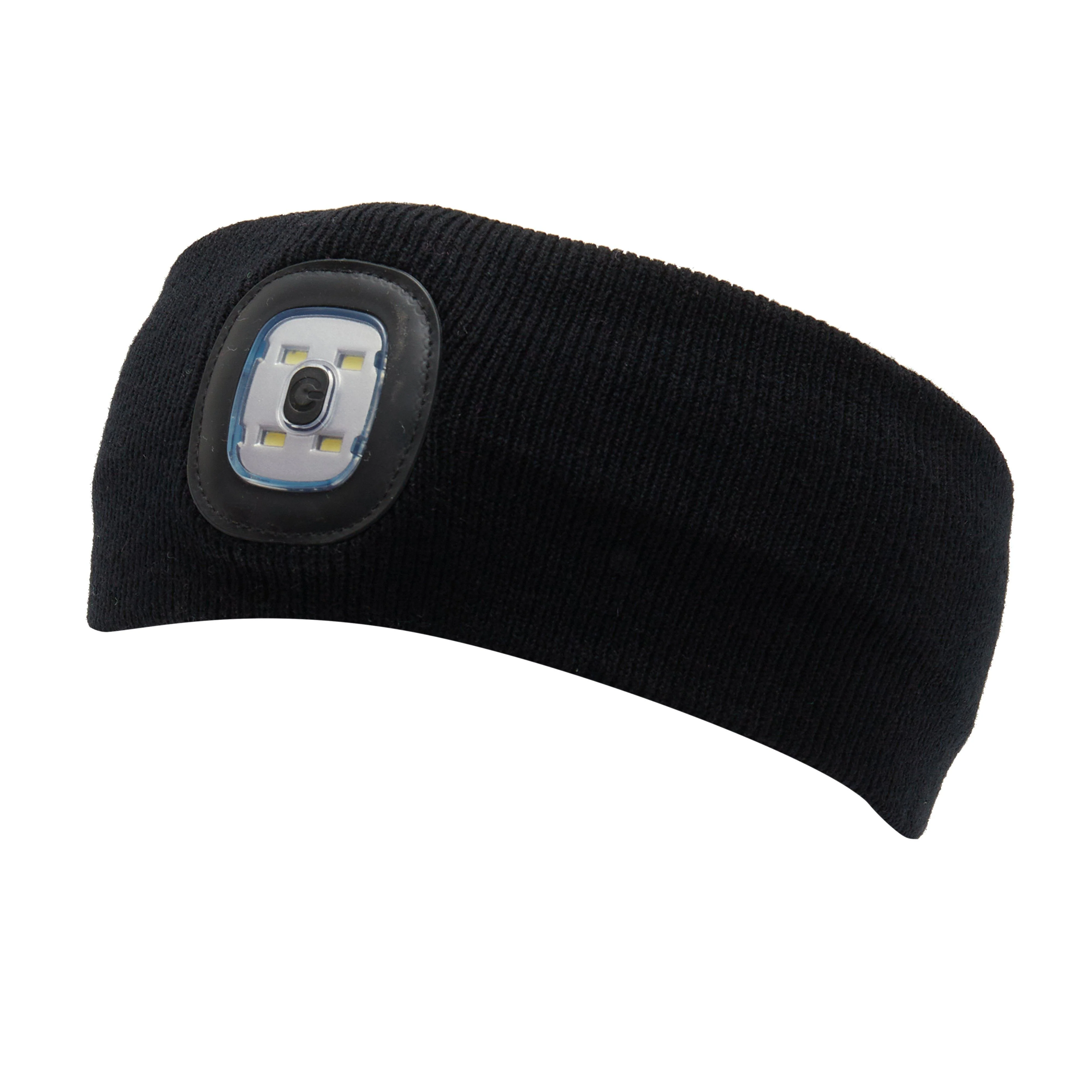 Womens LED Headband Black - Image 3
