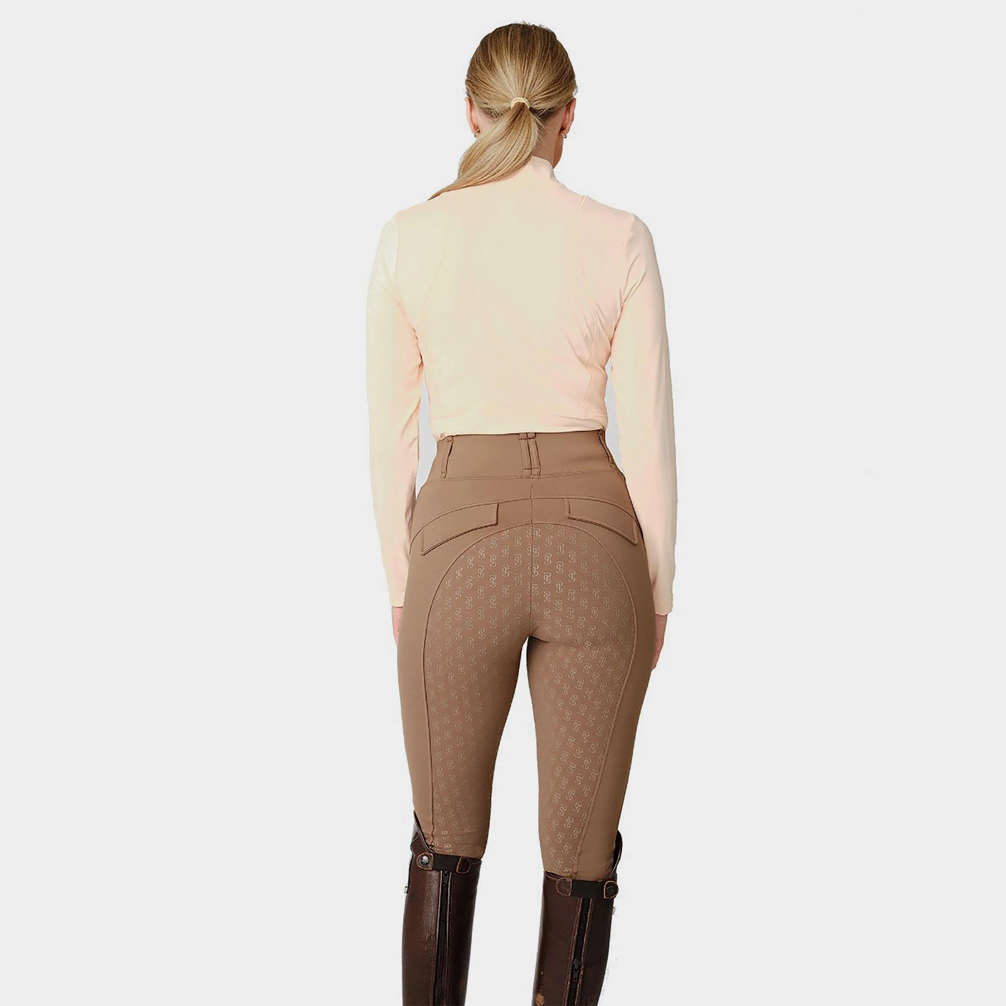 Adele Long Sleeved Base Layer Peach - Image 2
