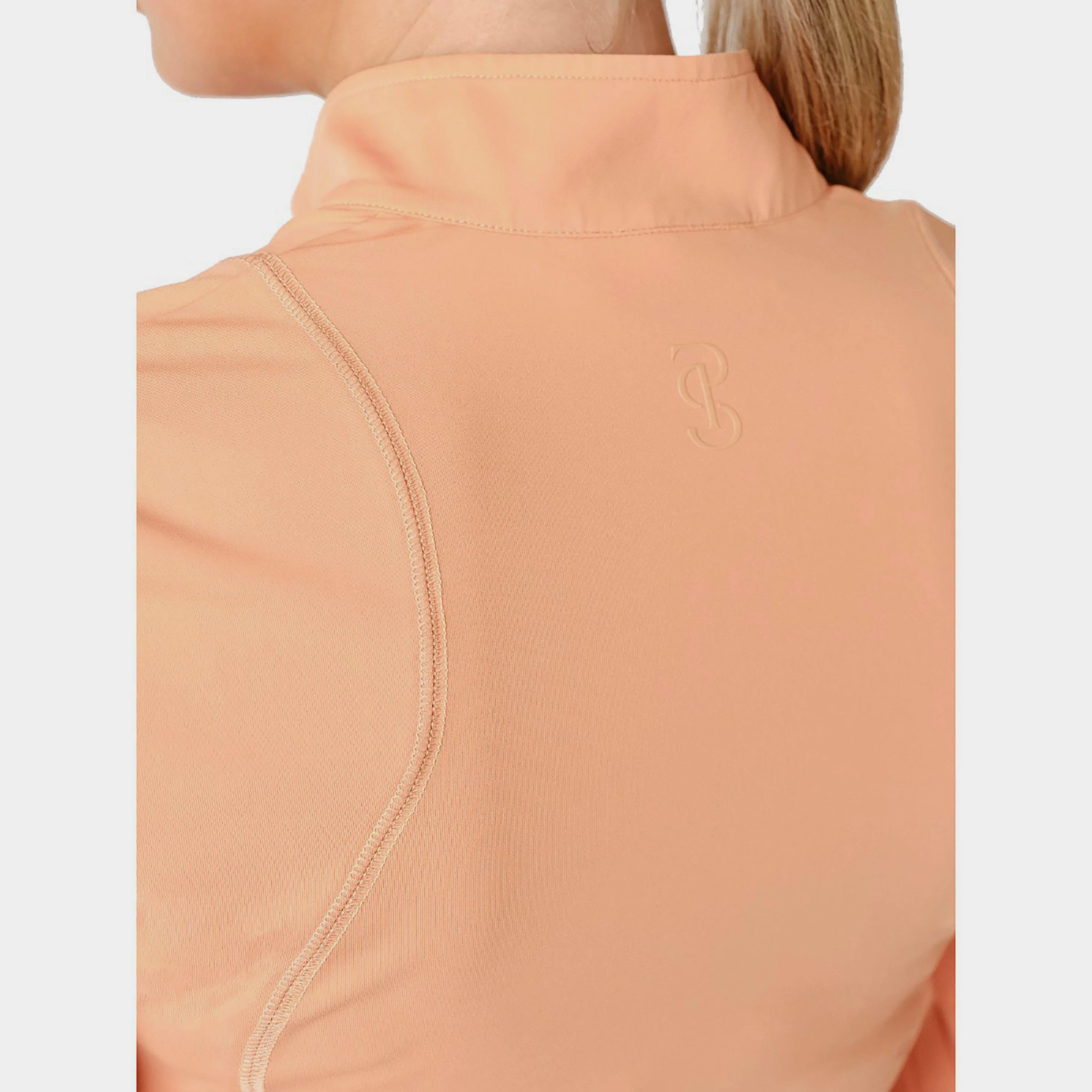 Womens Adele Long Sleeved Base Layer Coral - Image 4
