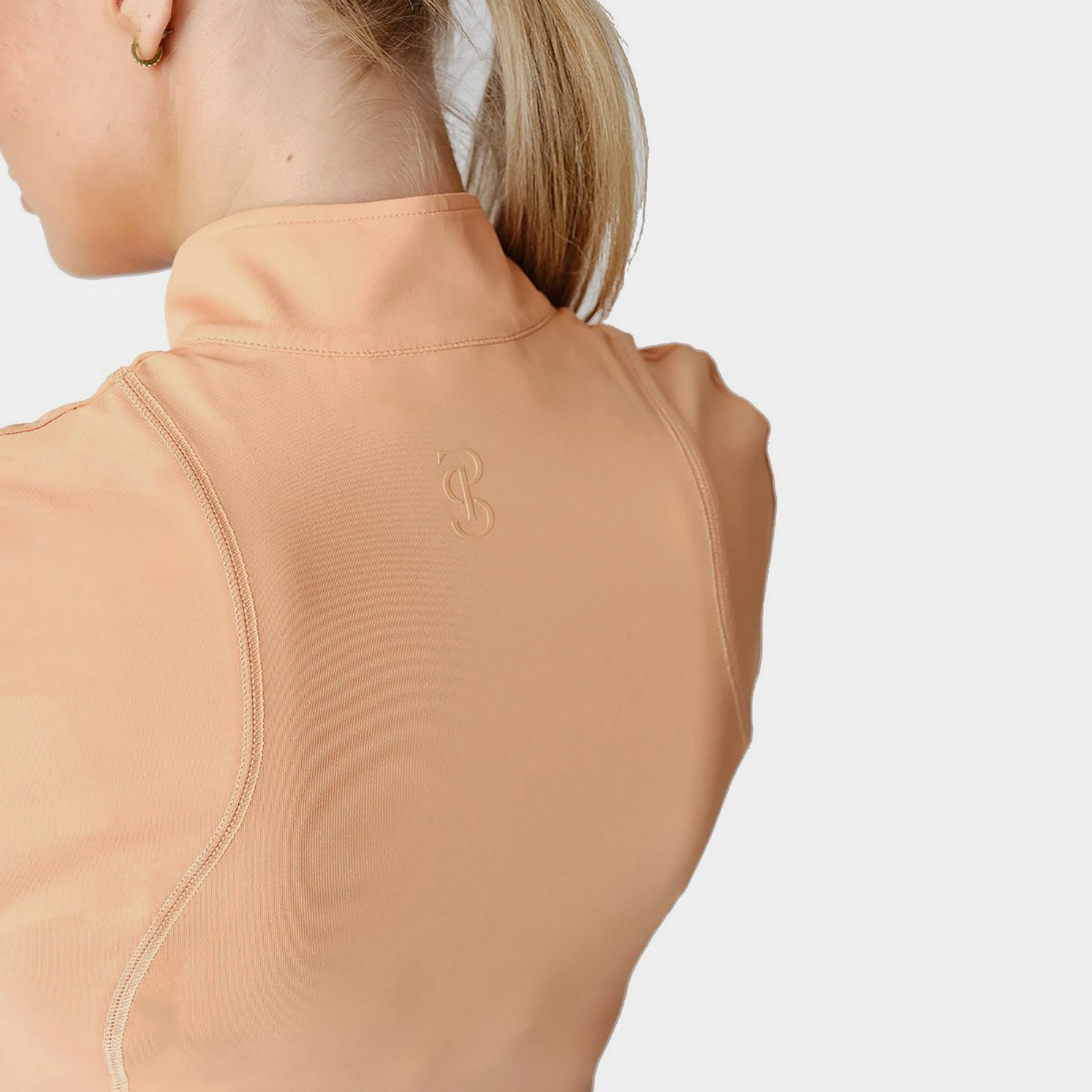 Womens Adele Short Sleeved Base Layer Coral - Image 4