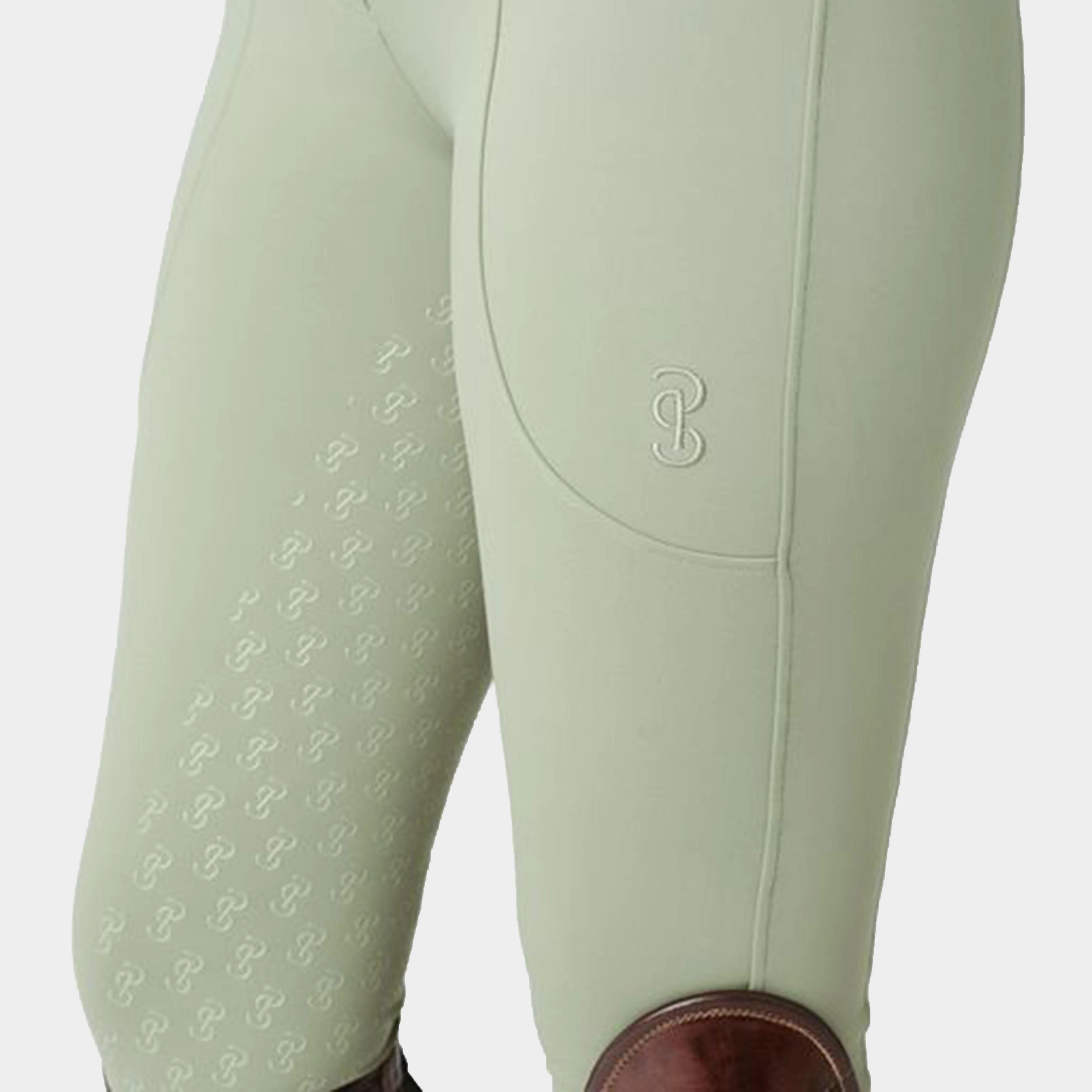 Womens Juliette Riding Tights Khaki - Image 3