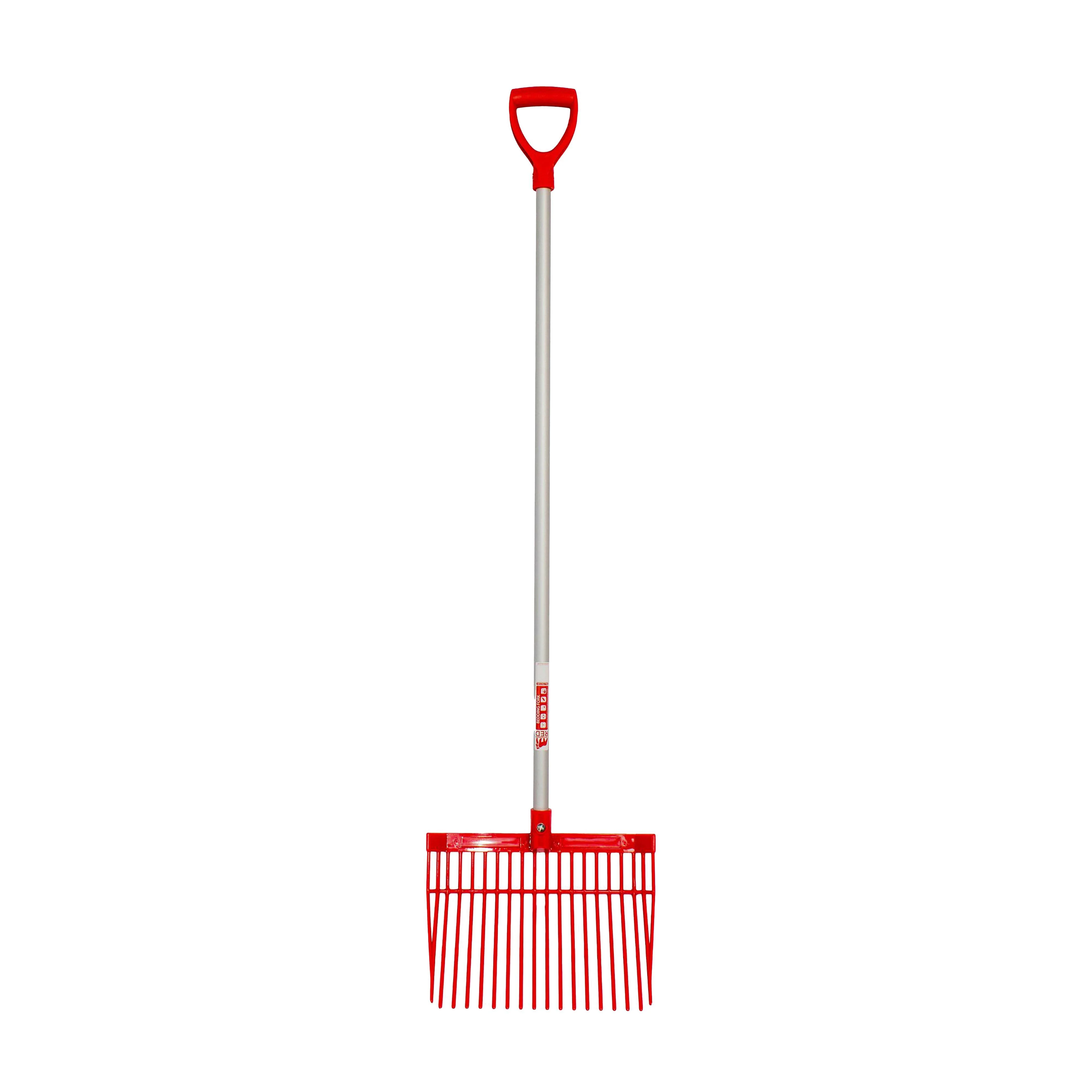 PC D-Handle Bedding Fork Red - Image 2
