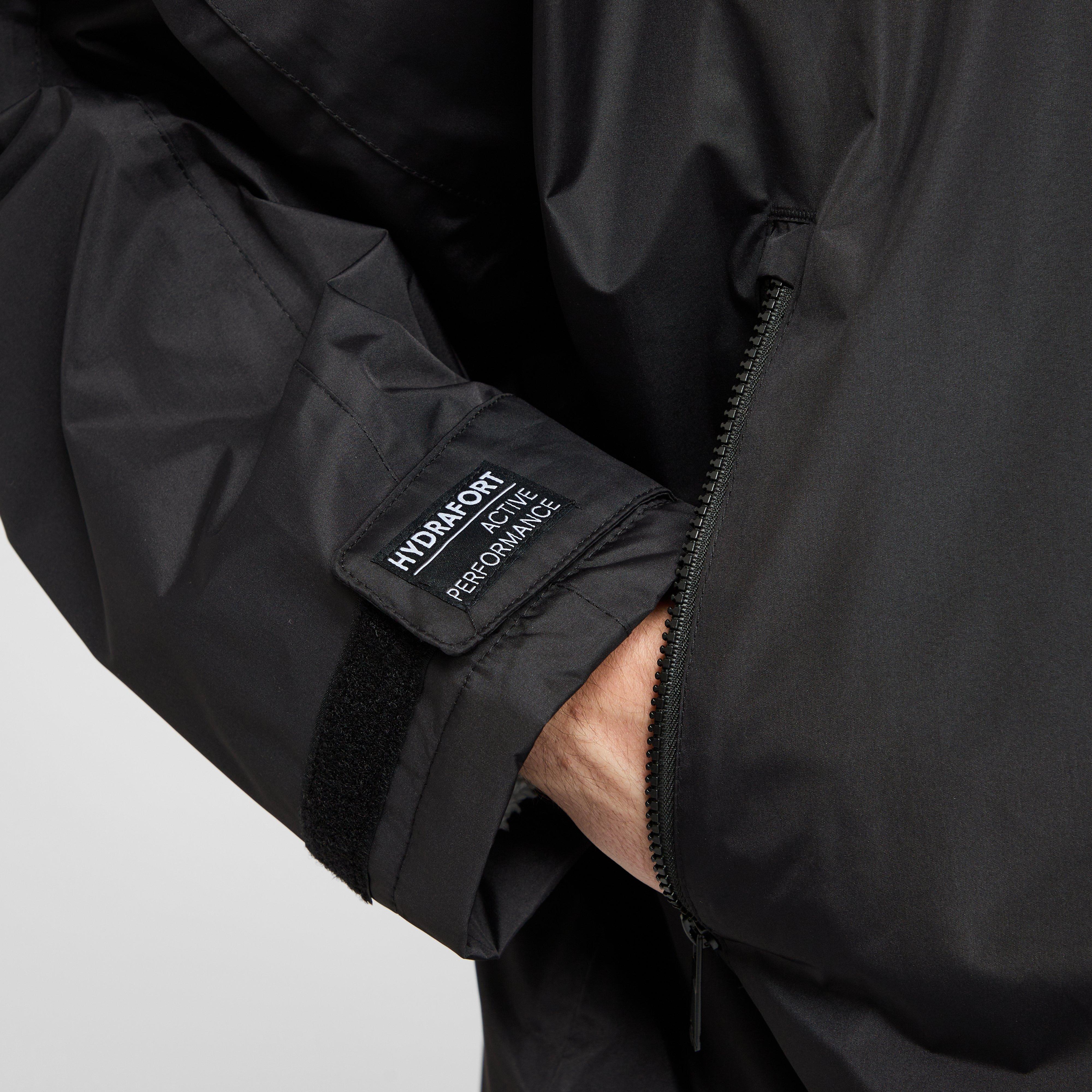 Adults Waterproof Robe Black - Image 4