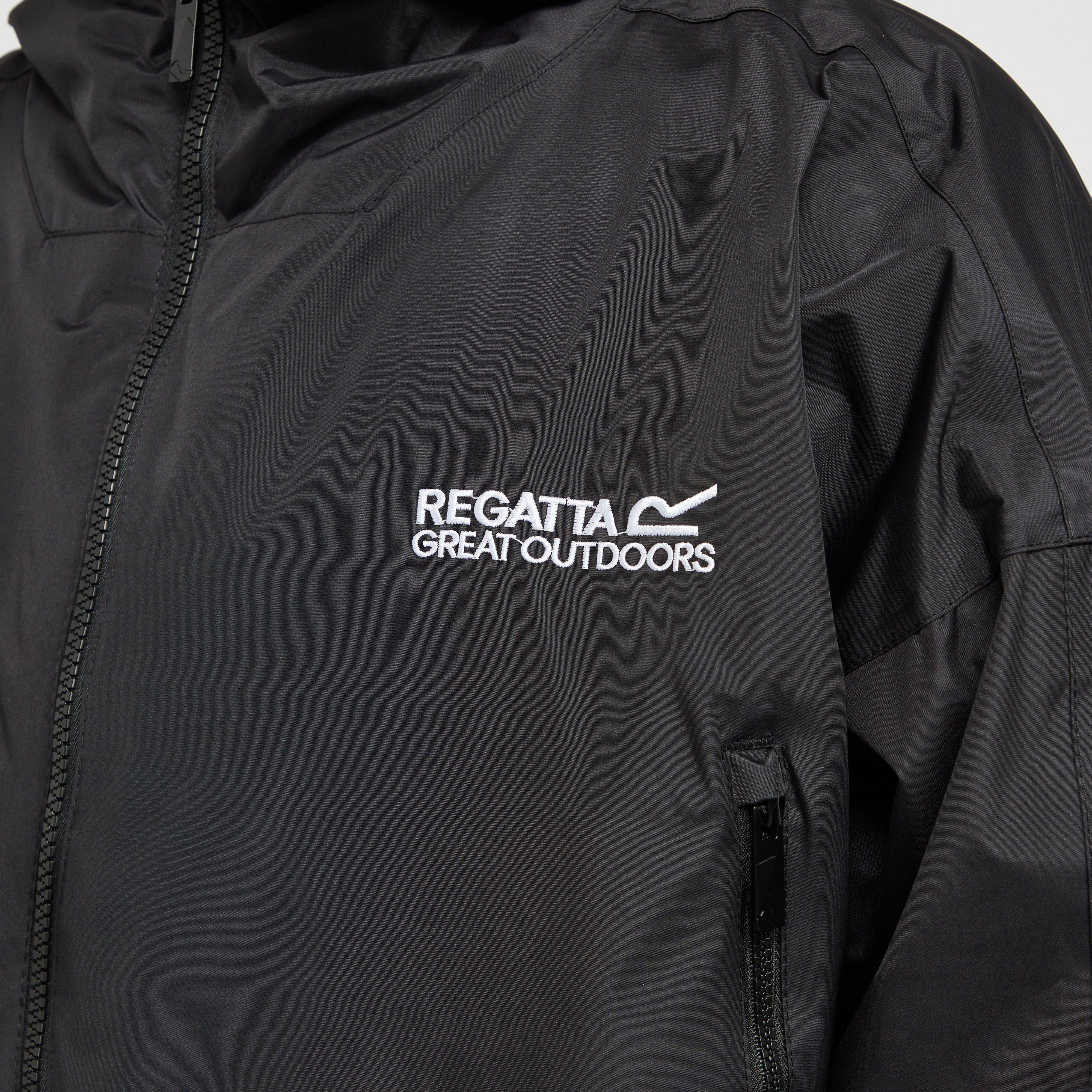 Adults Waterproof Robe Black - Image 5