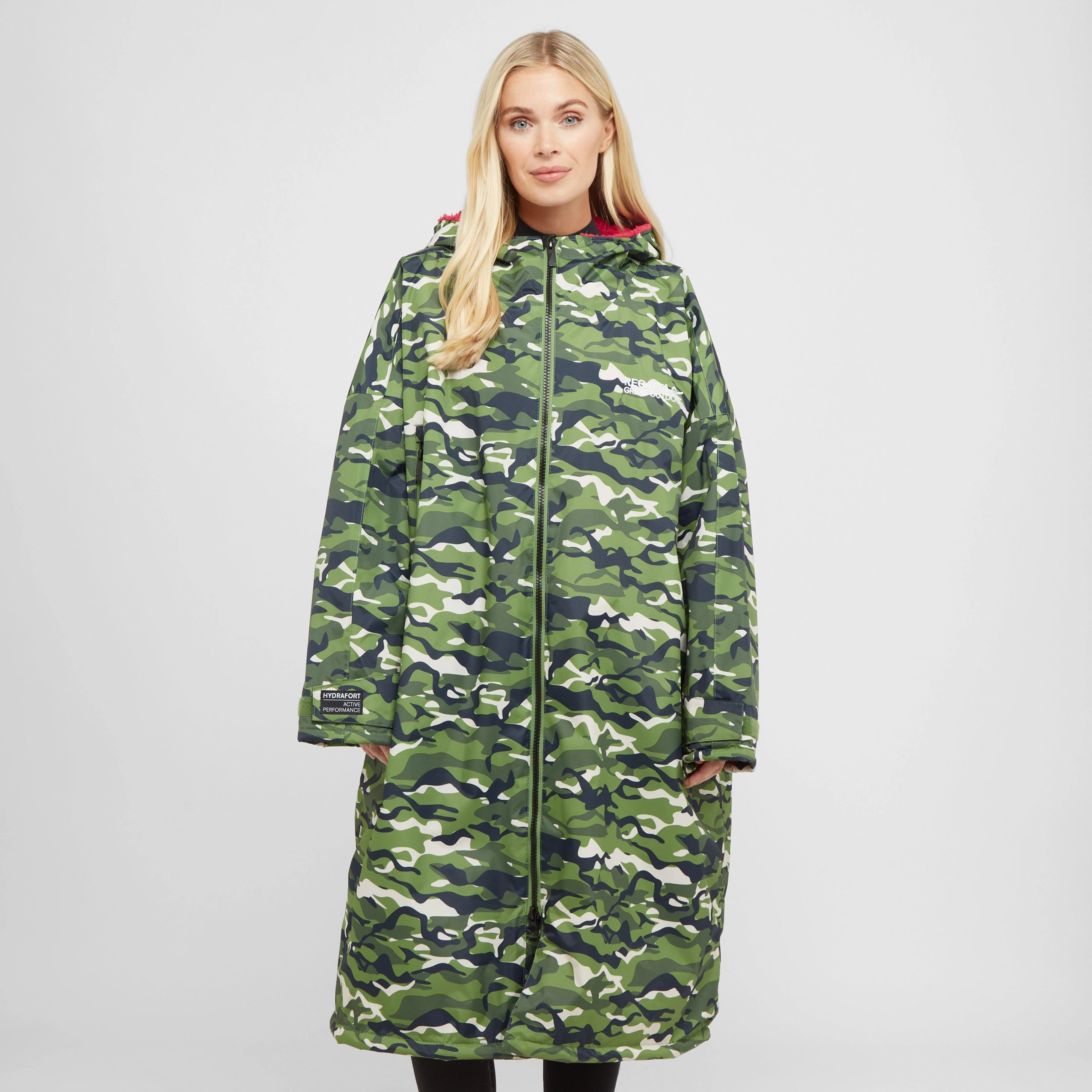 Adults Waterproof Robe Cactus Camouflage