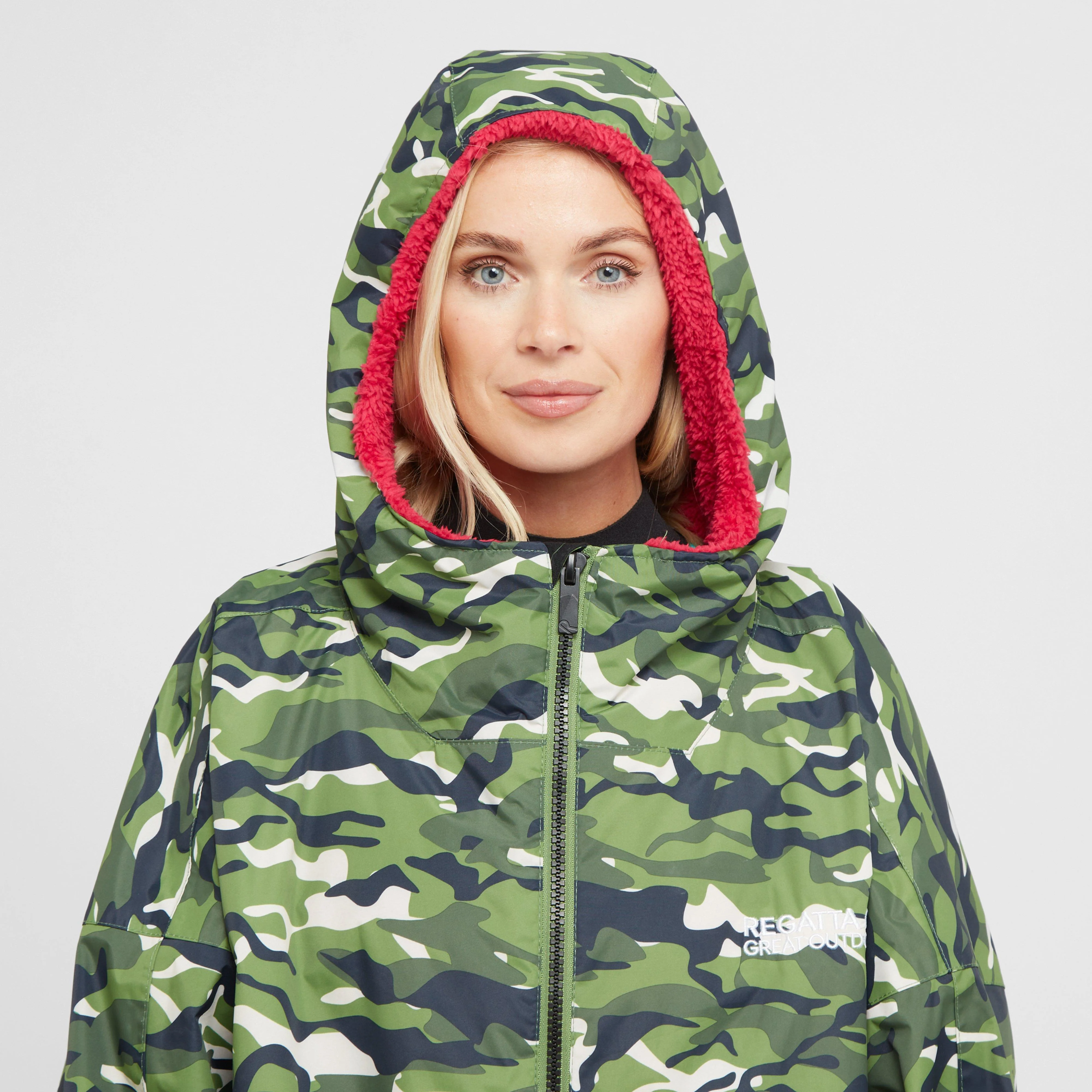 Adults Waterproof Robe Cactus Camouflage - Image 4