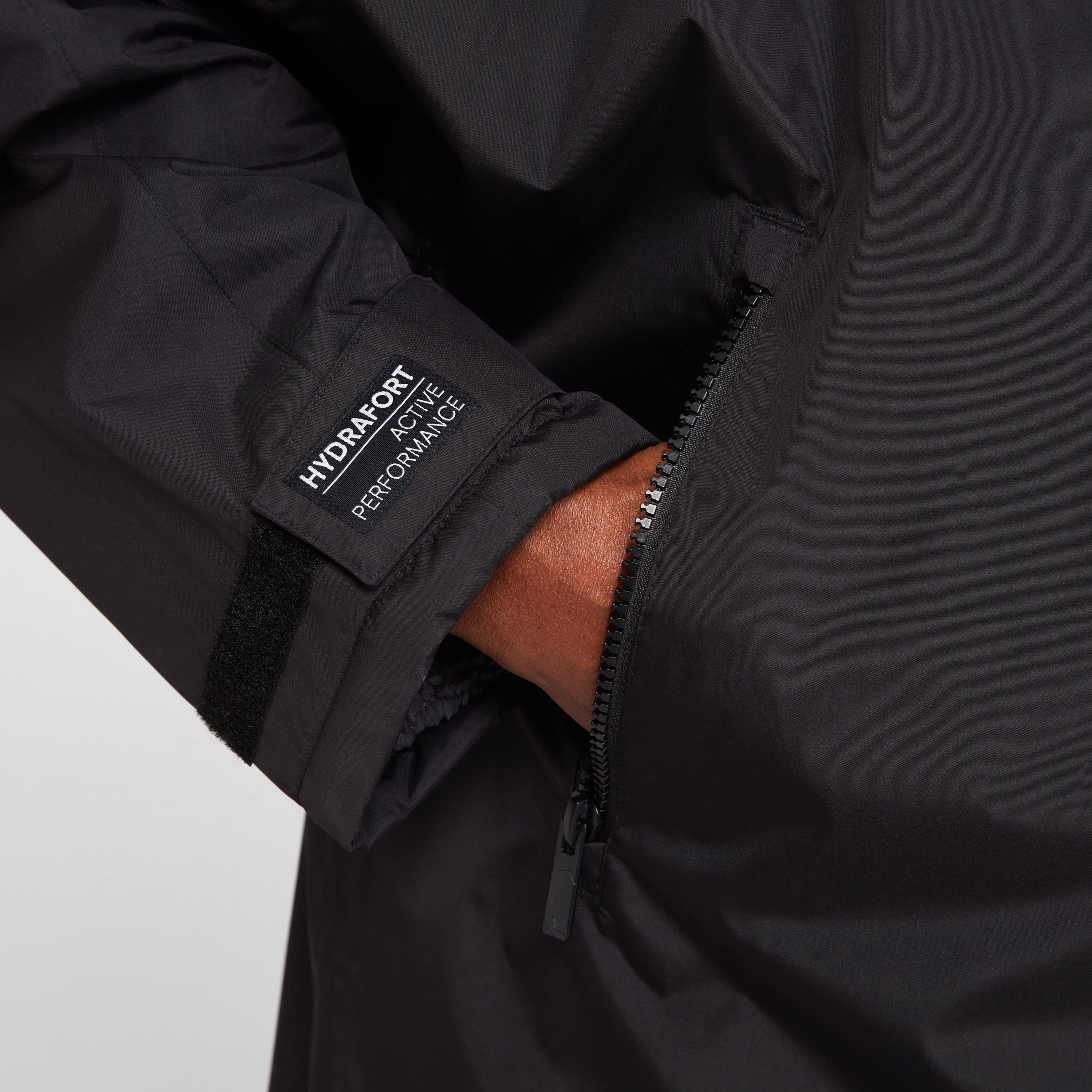 Adults Waterproof Robe Dark Grey - Image 9