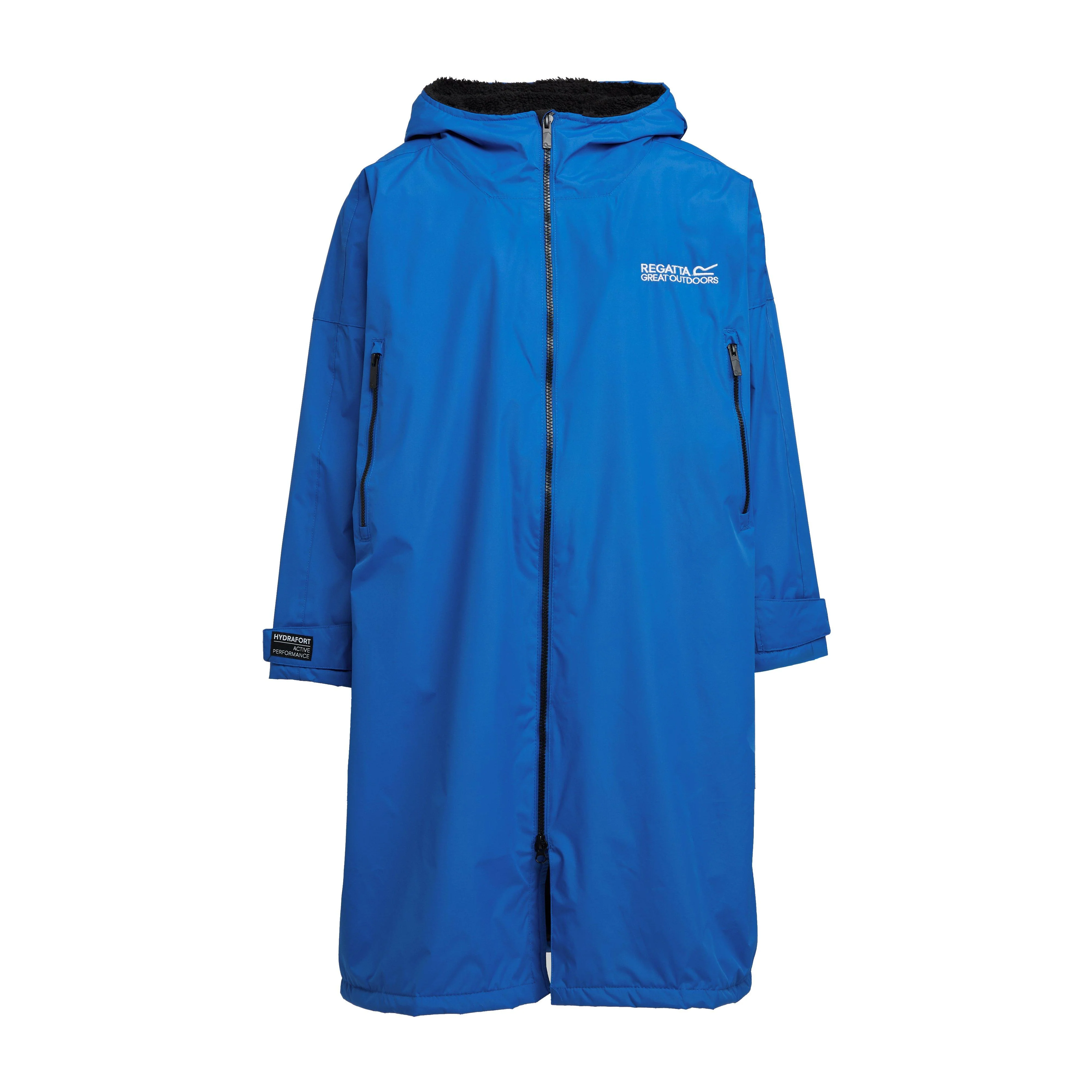 Adults Waterproof Robe Oxford Blue - Image 10