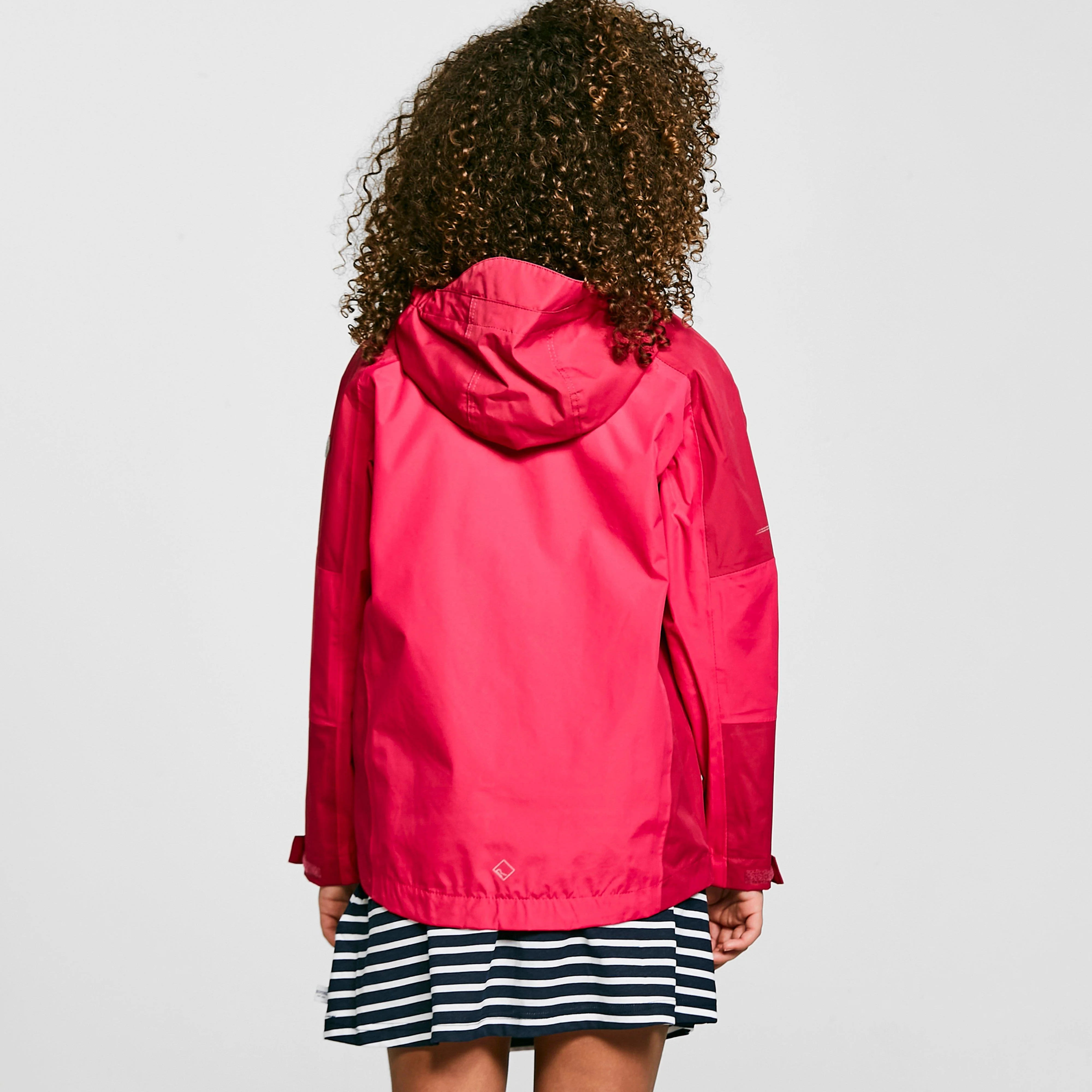 Childs Calderdale II Waterproof Jacket Pink Fusion - Image 2