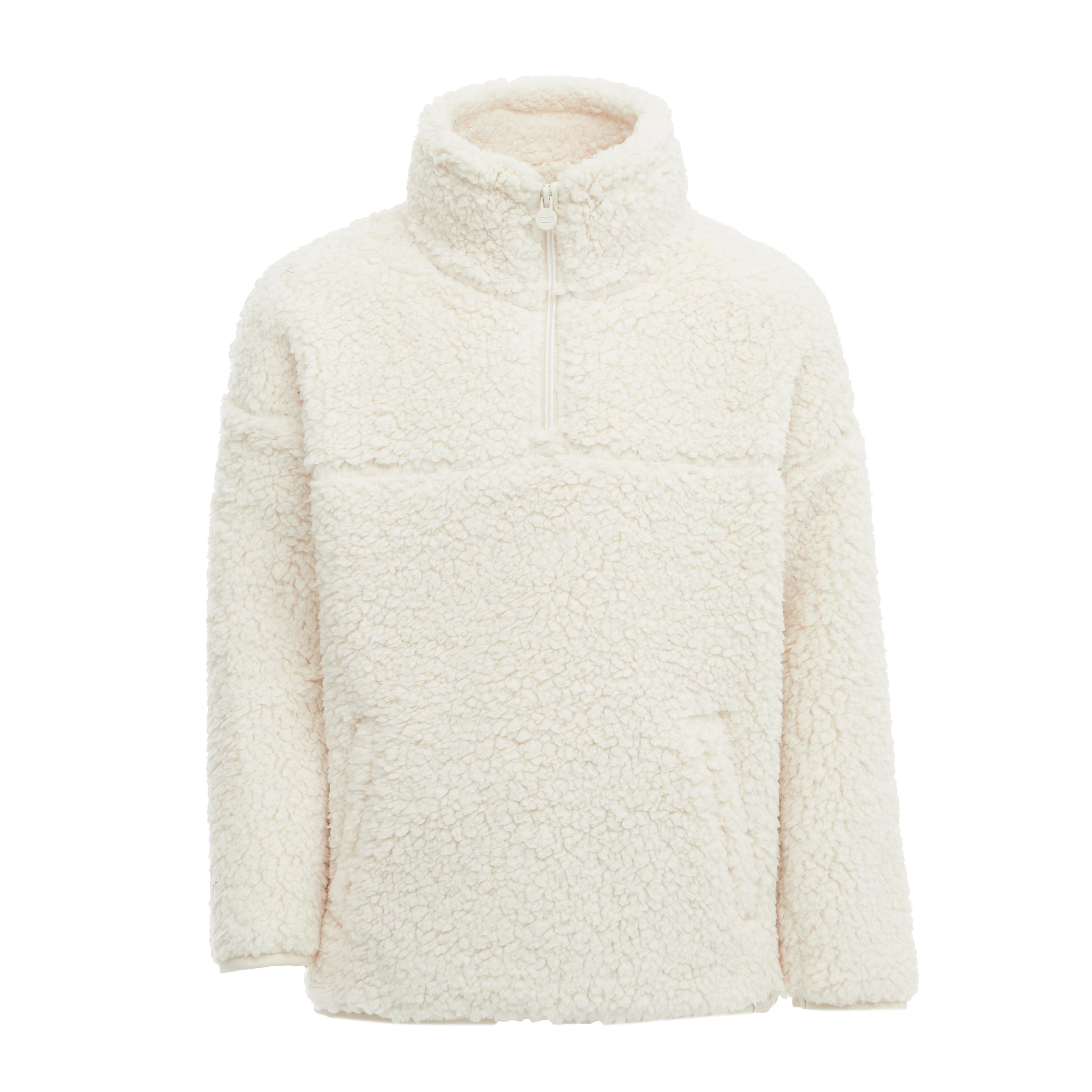 Kids Kaliza Half Zip Fleece Light Vanilla - Image 6