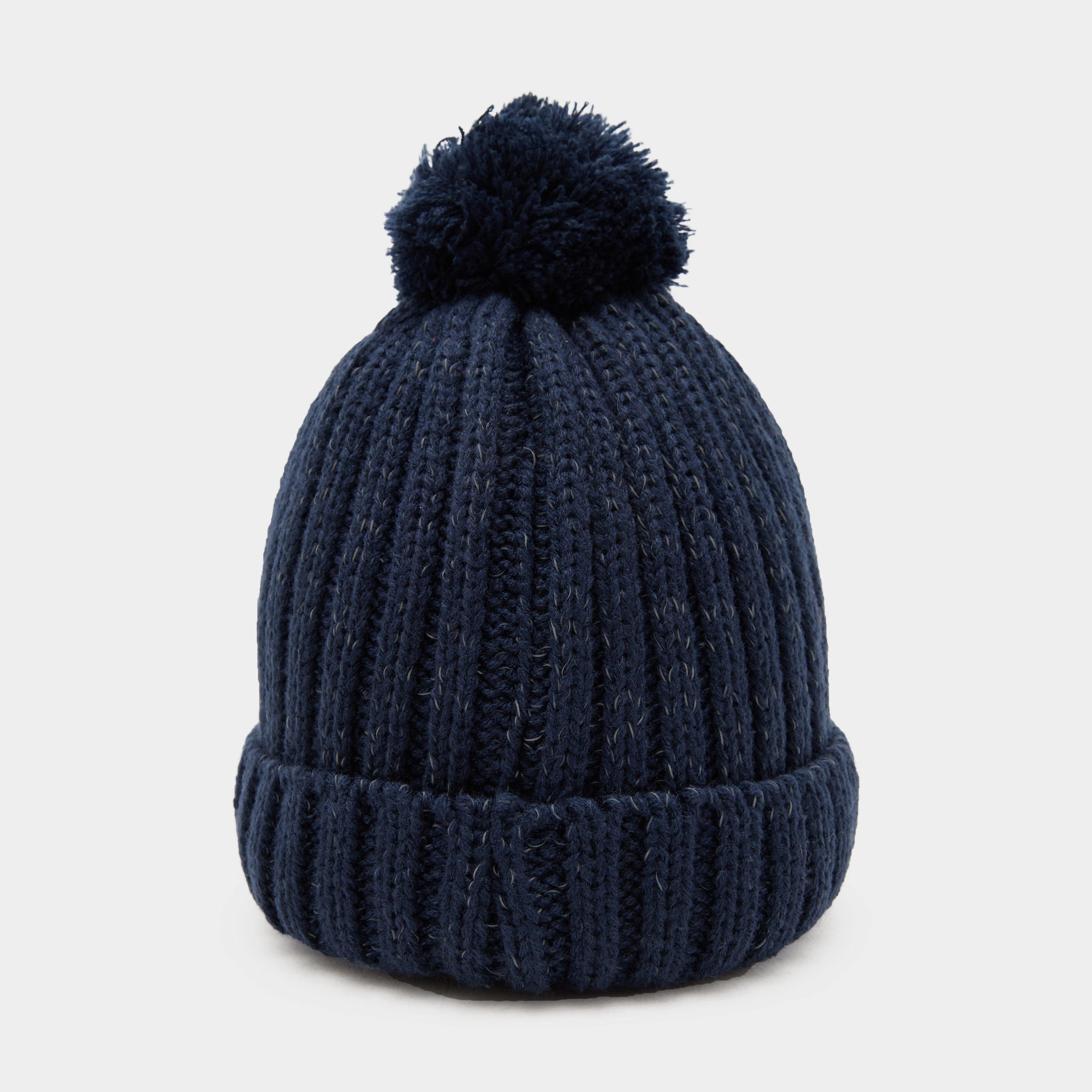 Kids Luminosity III Reflective Bobble Hat Navy - Image 2