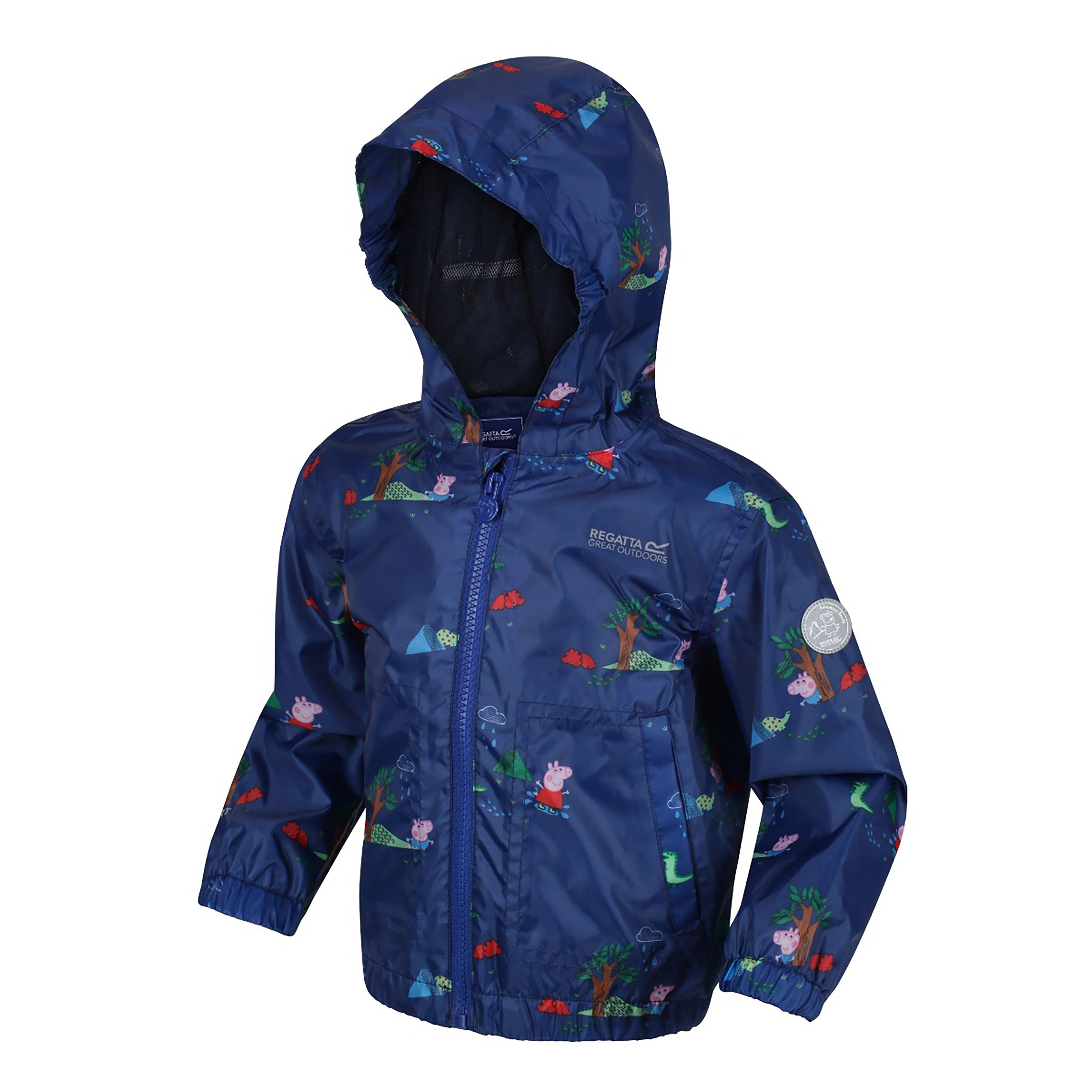 Kids Muddy Puddle Jacket New Royal Peppa & George - Image 2