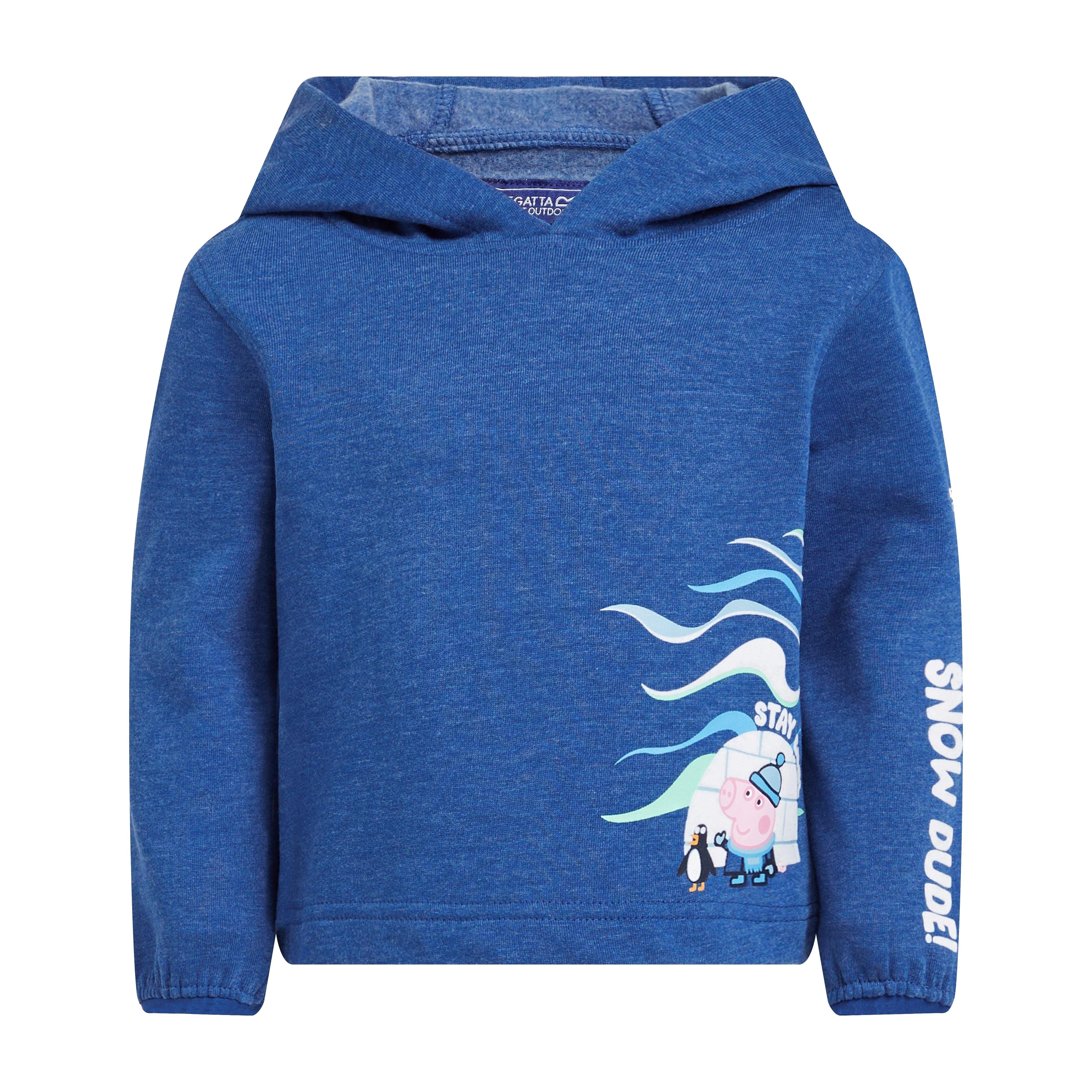 Kids Peppa Pig Hoody Navy - Image 6