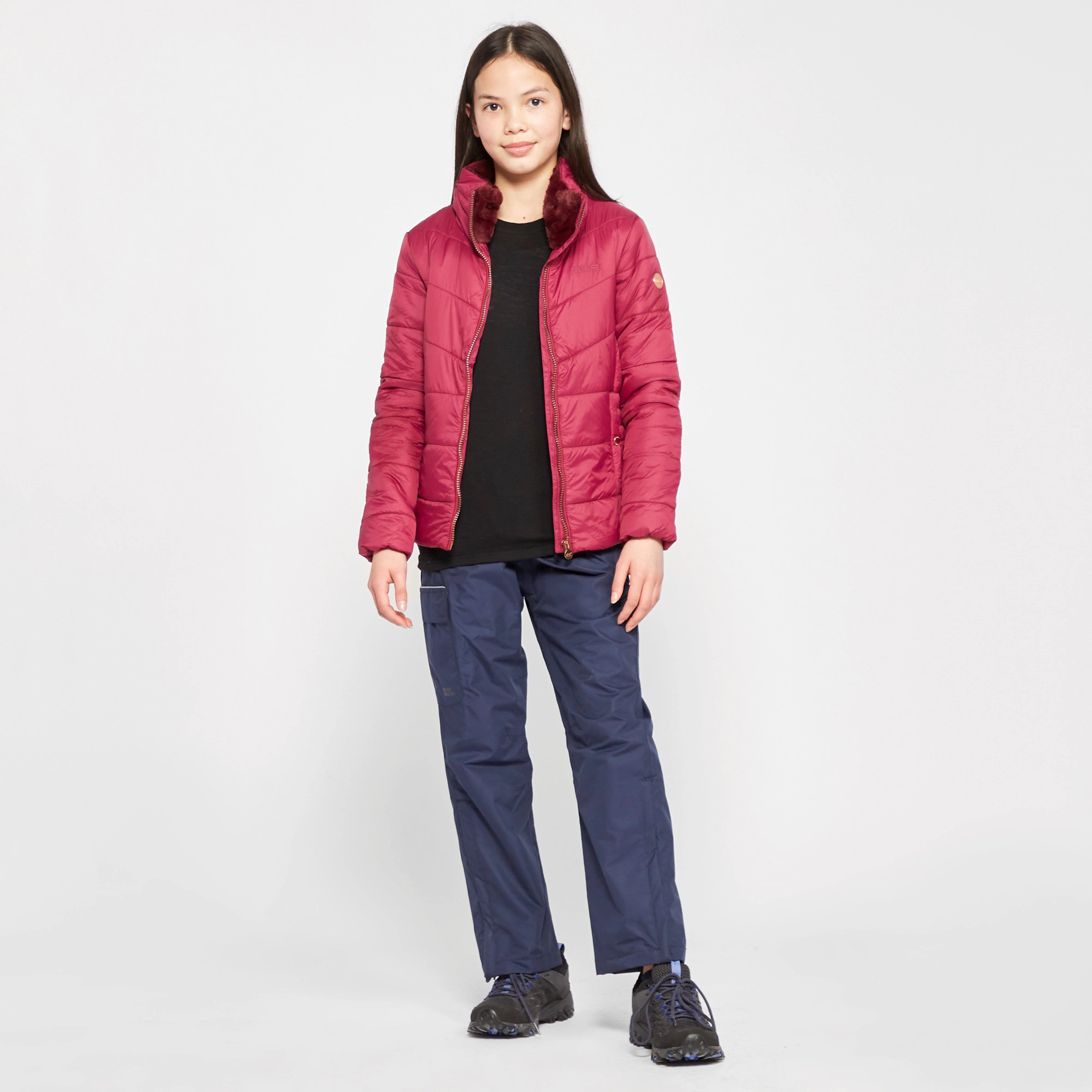 Kids Vedetta Insulated Jacket Raspberry Radience - Image 3