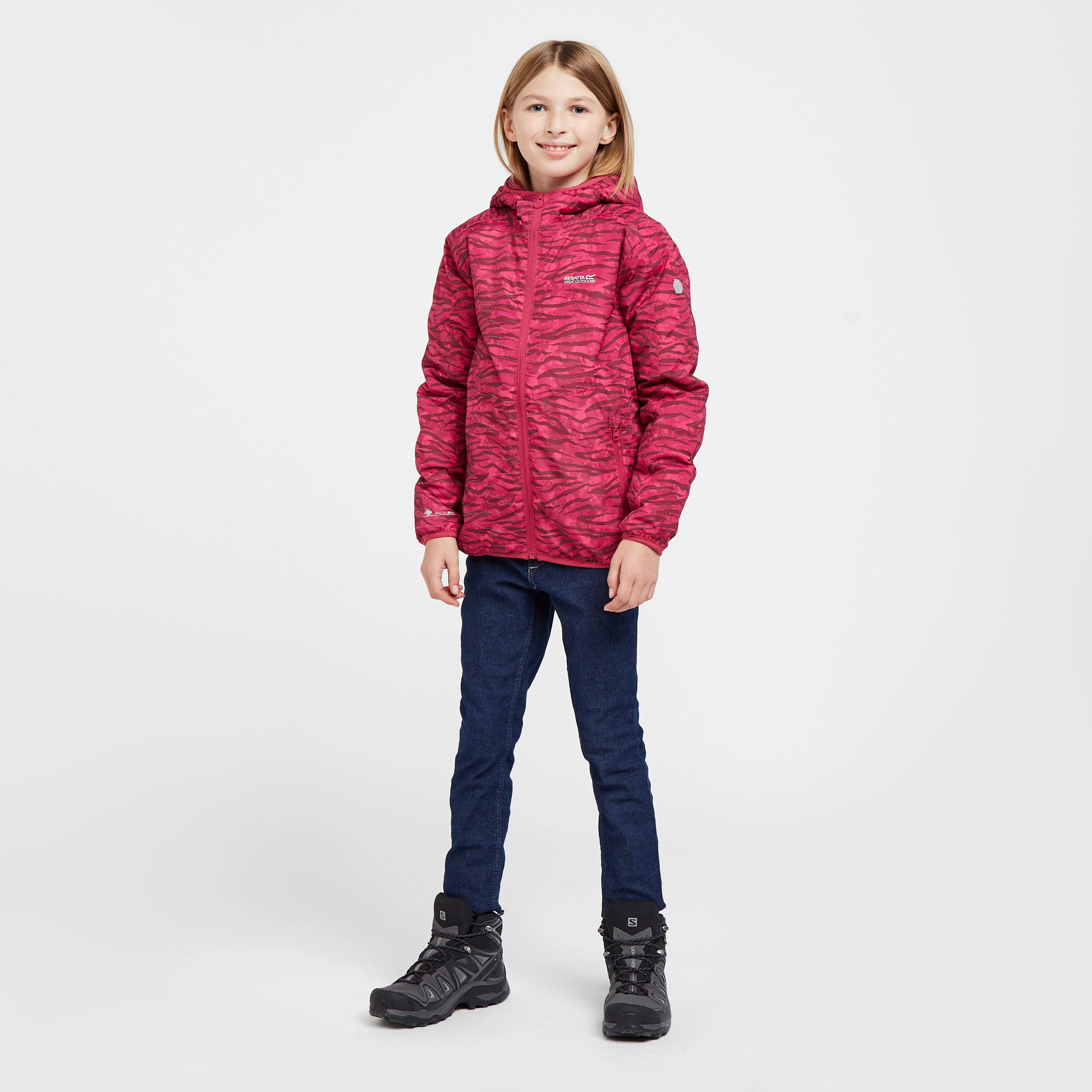 Kids Volcanics VI Jacket Pink Camo - Image 3