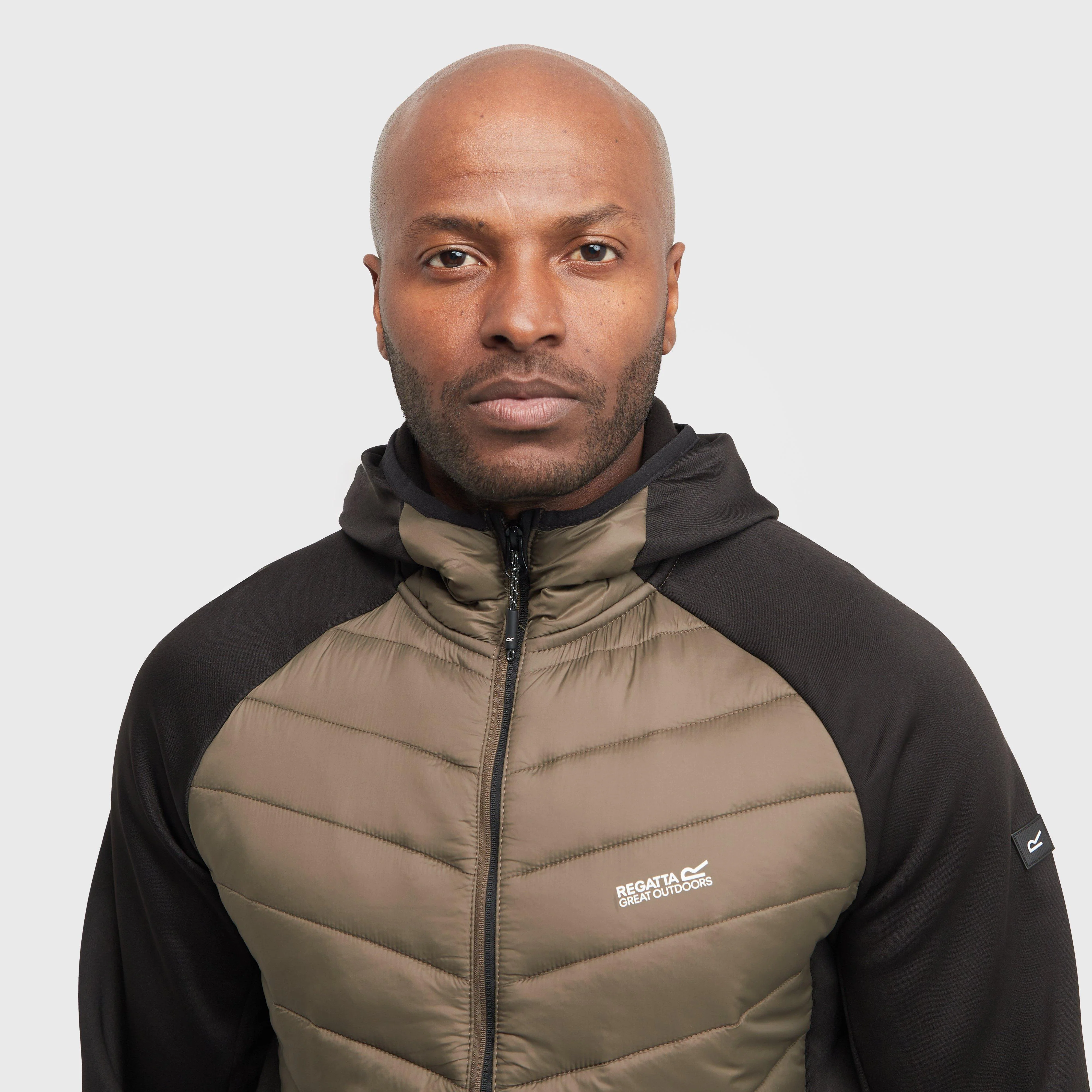 Mens Andreson VIII Hybrid Jacket Crocodile Black - Image 4