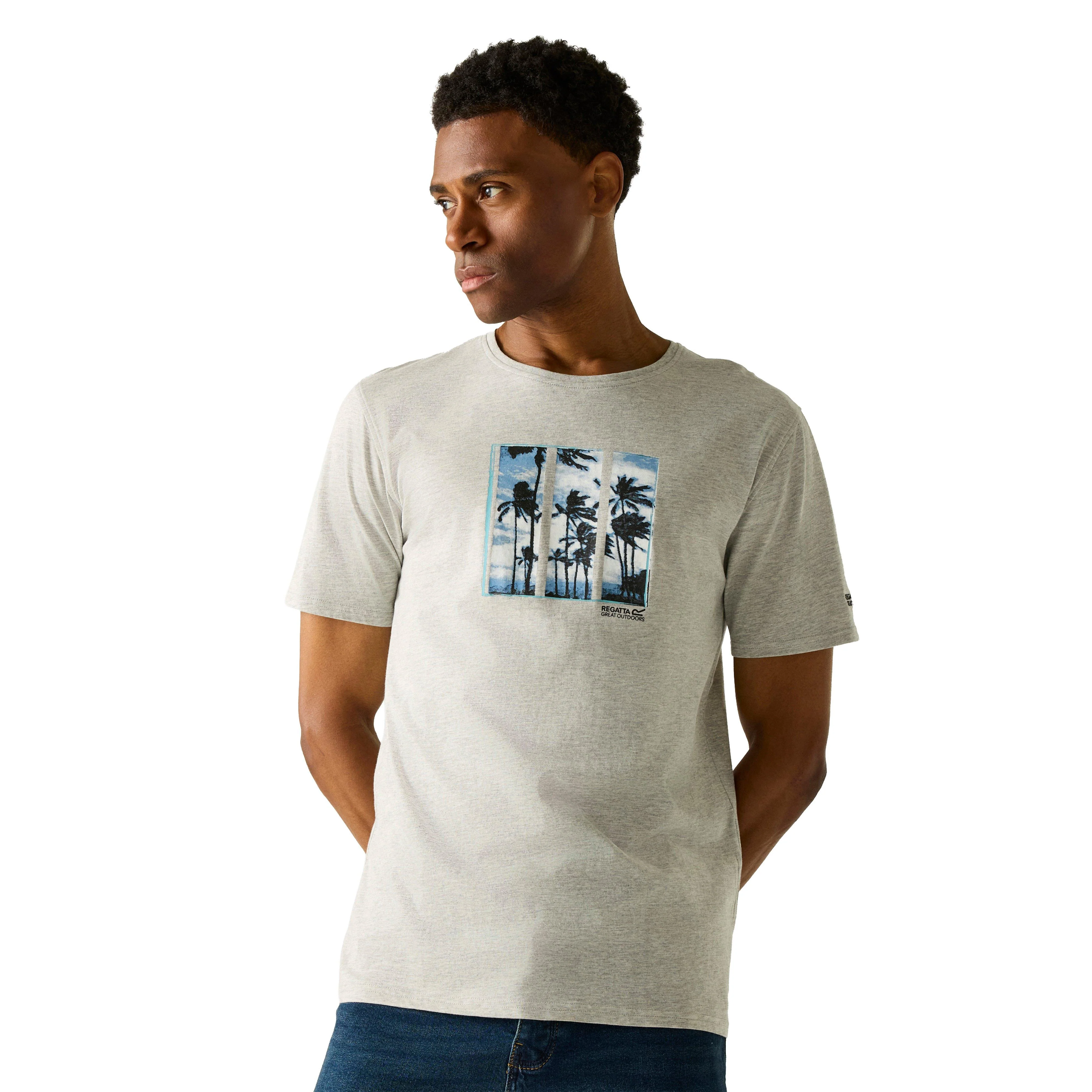 Men's Cline IX T-Shirt Grey - Image 6