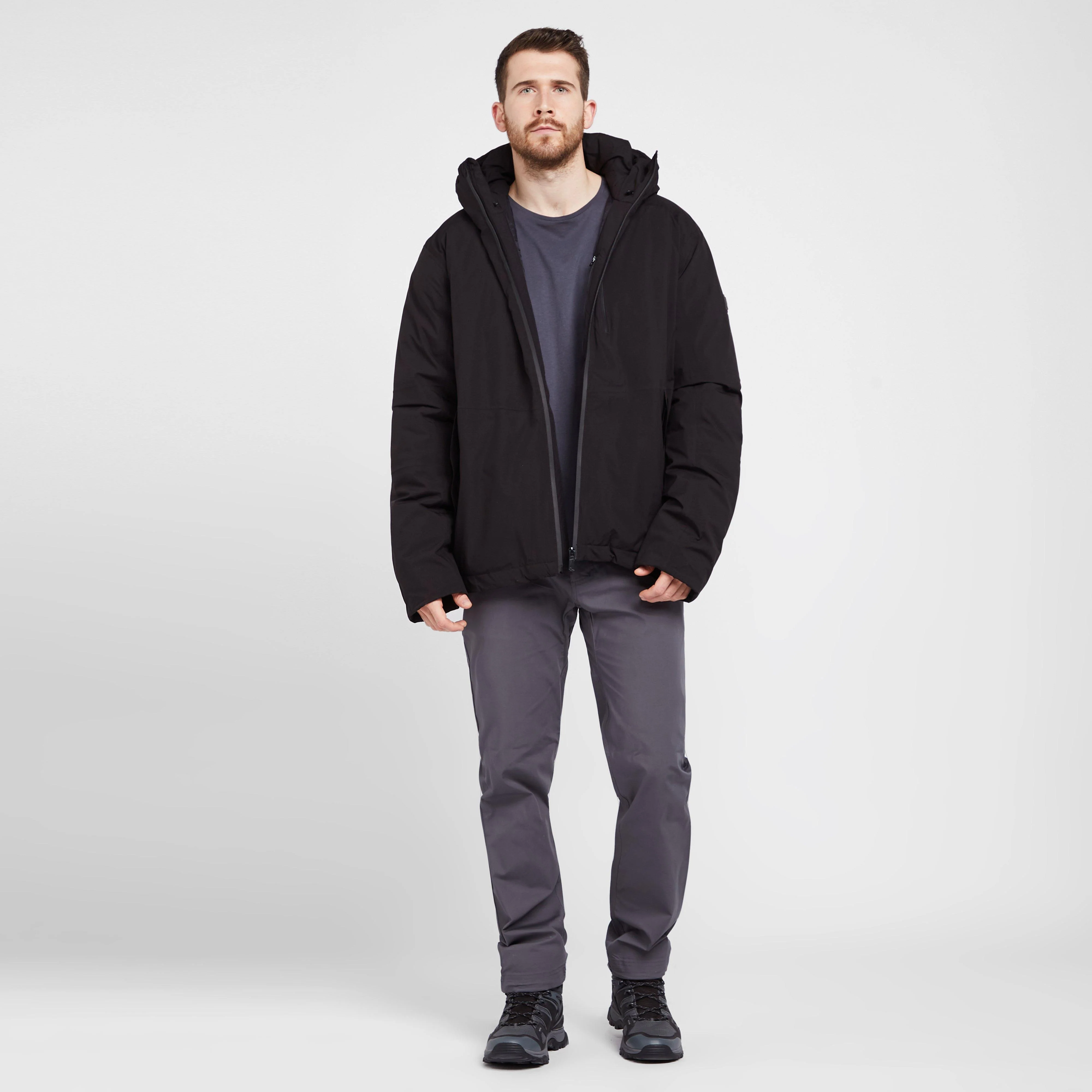 Mens Colehurst Waterproof Jacket Black - Image 3