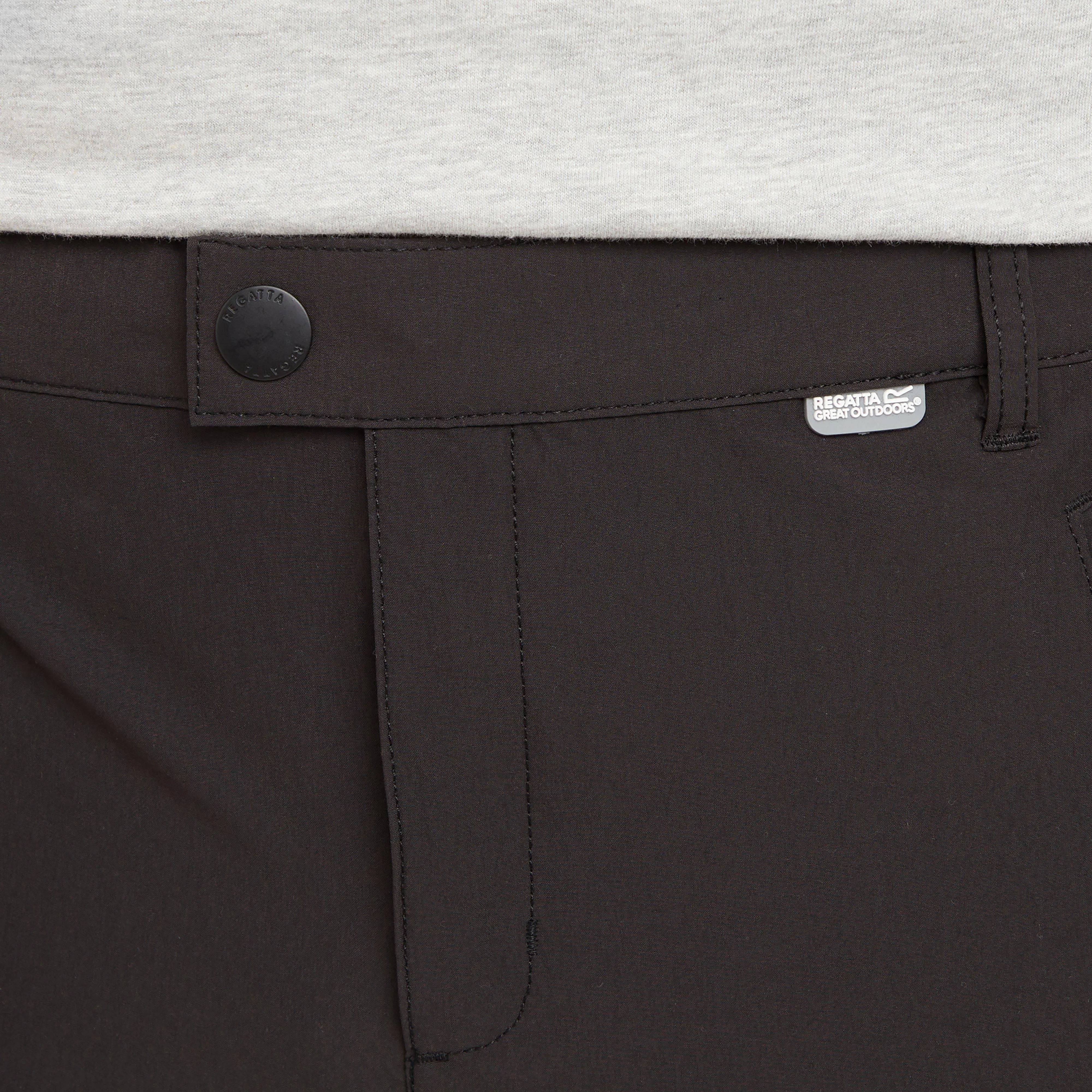 Mens Highton Stretch Walking Trousers Black - Image 5