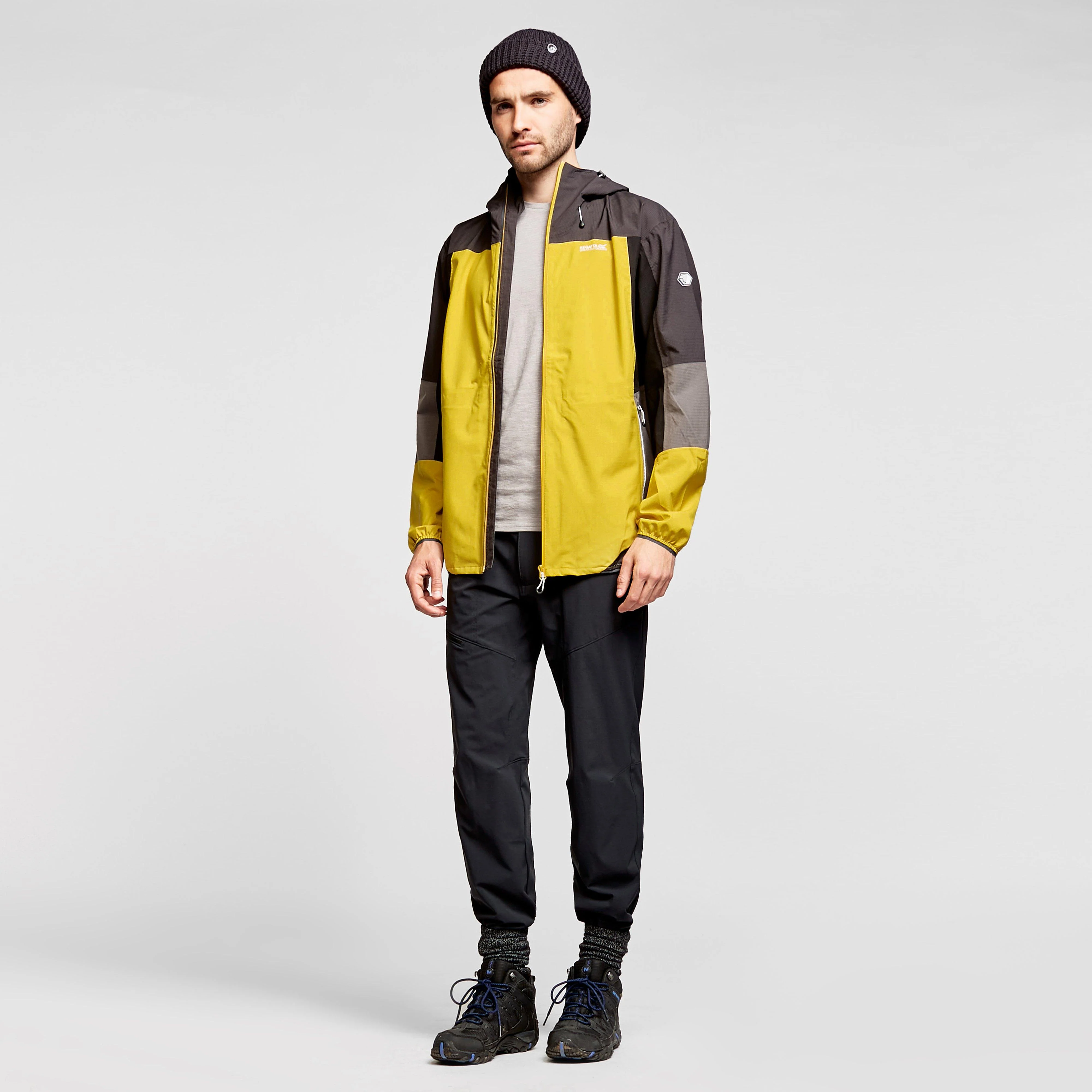 Mens Imber IV Waterproof Jacket Grapefruit - Image 3