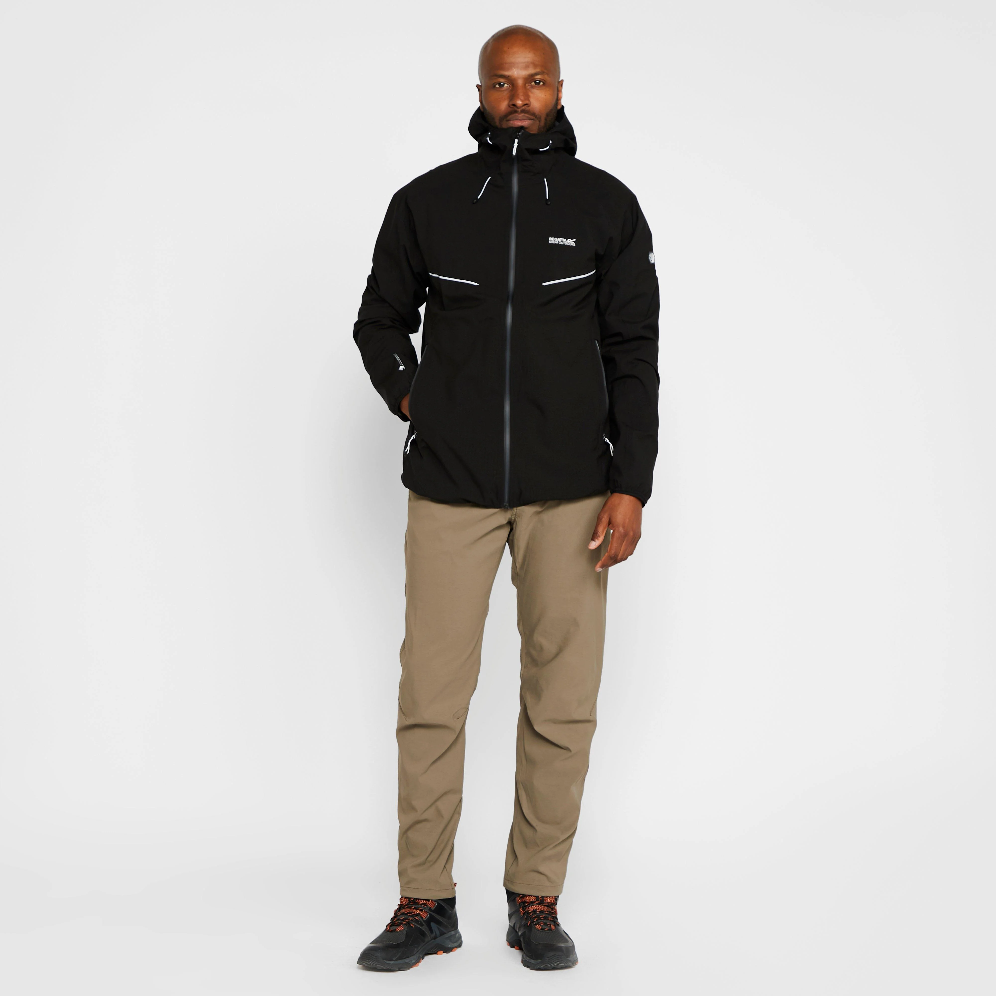 Mens Imber VII Waterproof Jacket Black - Image 3