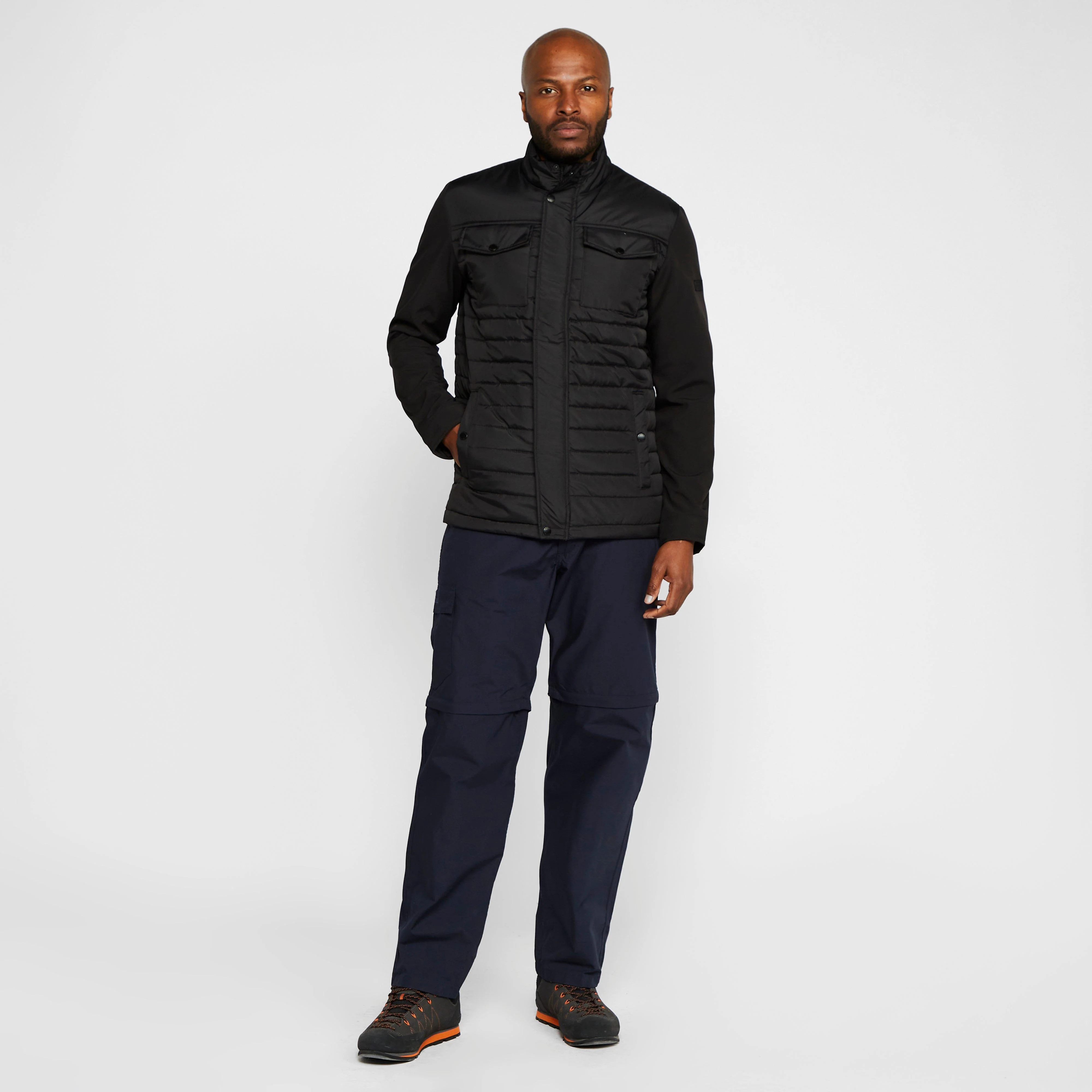 Mens Kadir Insulated Jacket Black - Image 3
