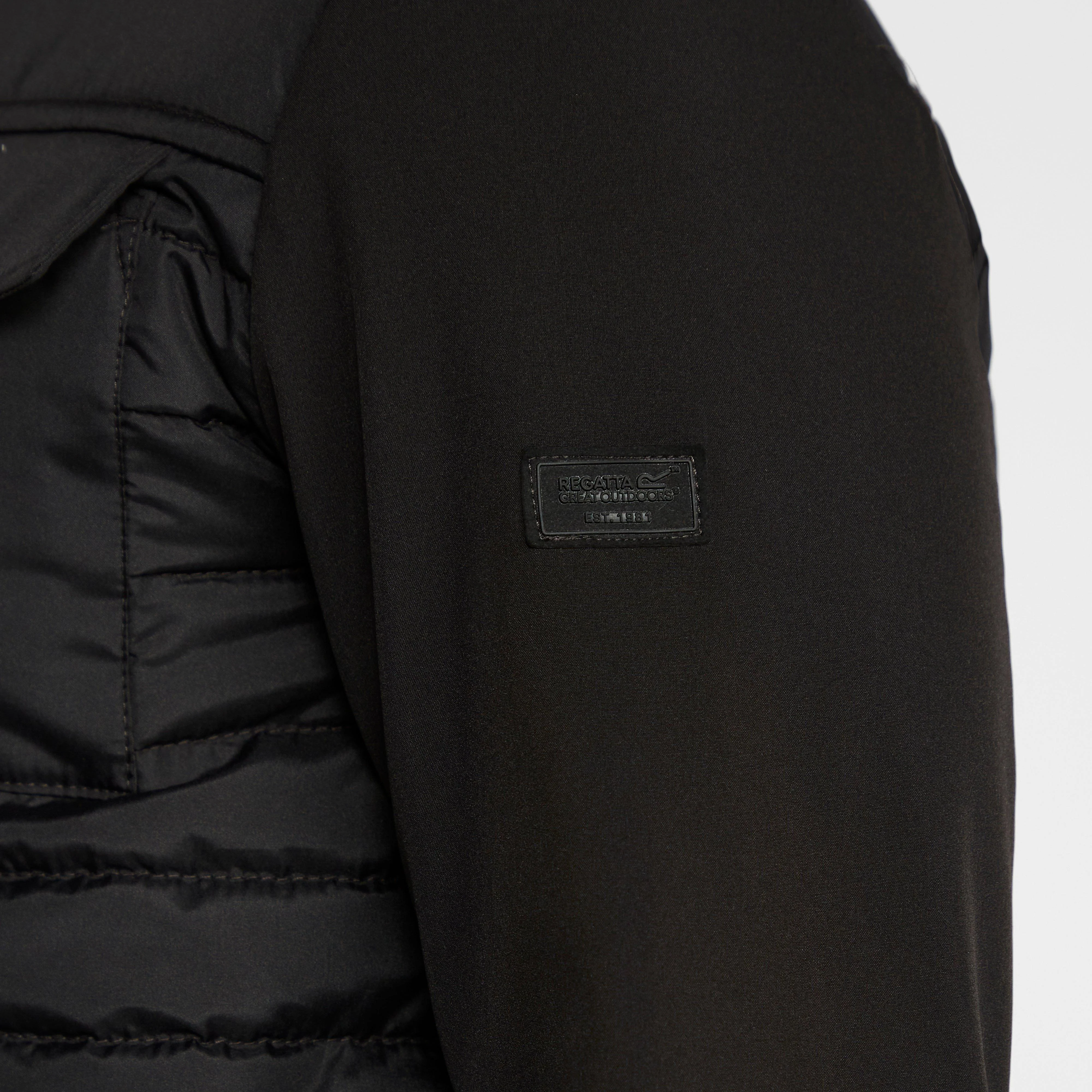 Mens Kadir Insulated Jacket Black - Image 4
