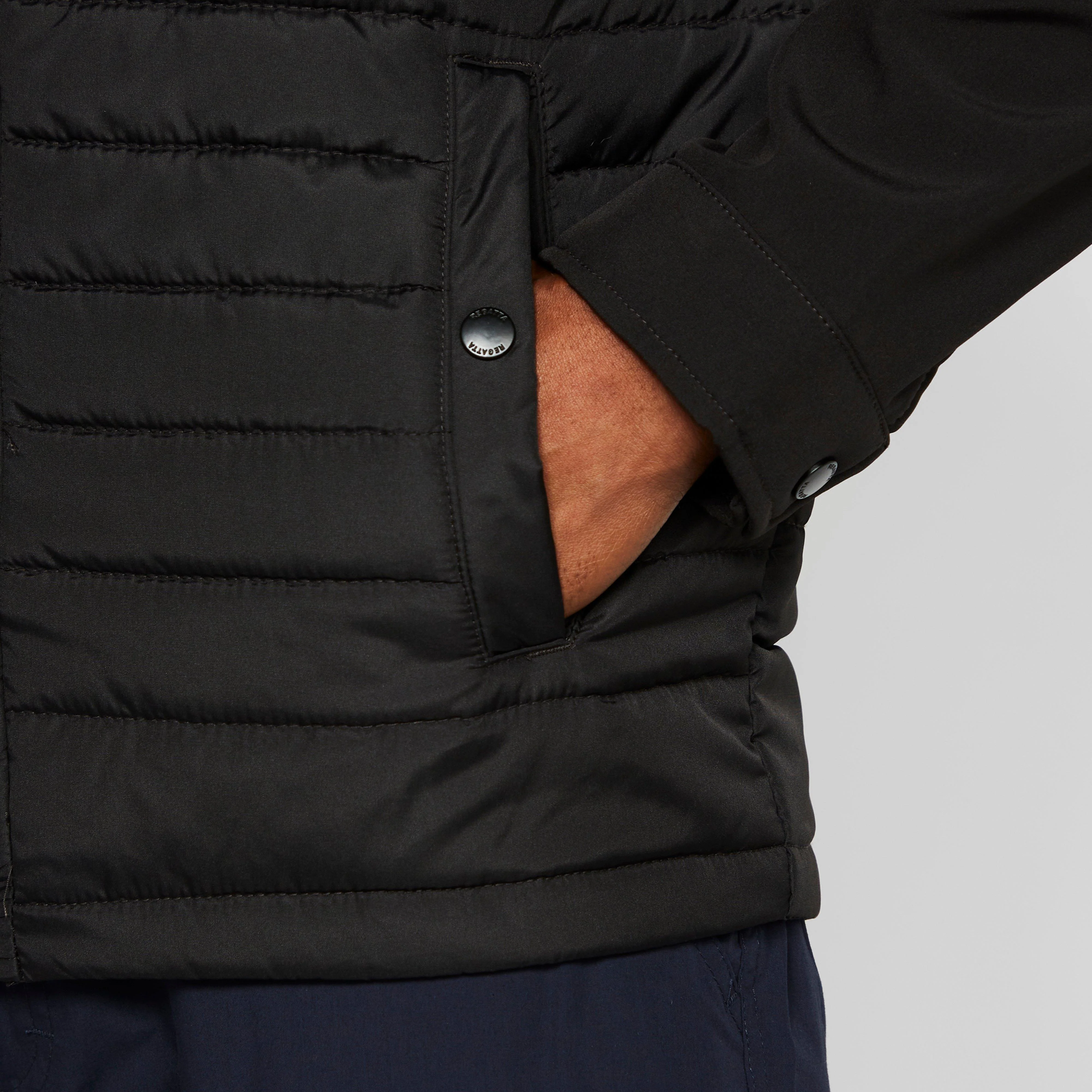 Mens Kadir Insulated Jacket Black - Image 6