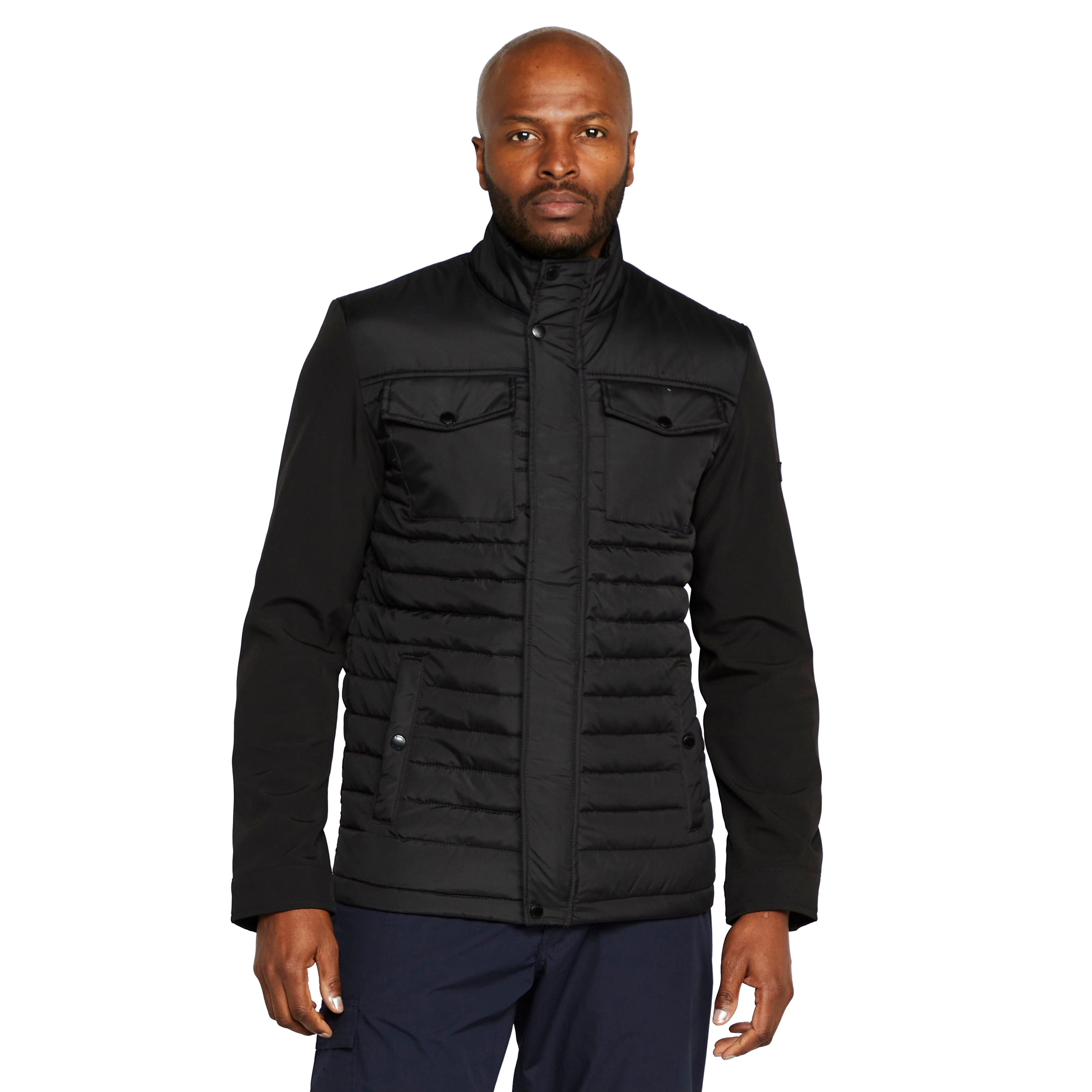 Mens Kadir Insulated Jacket Black - Image 9