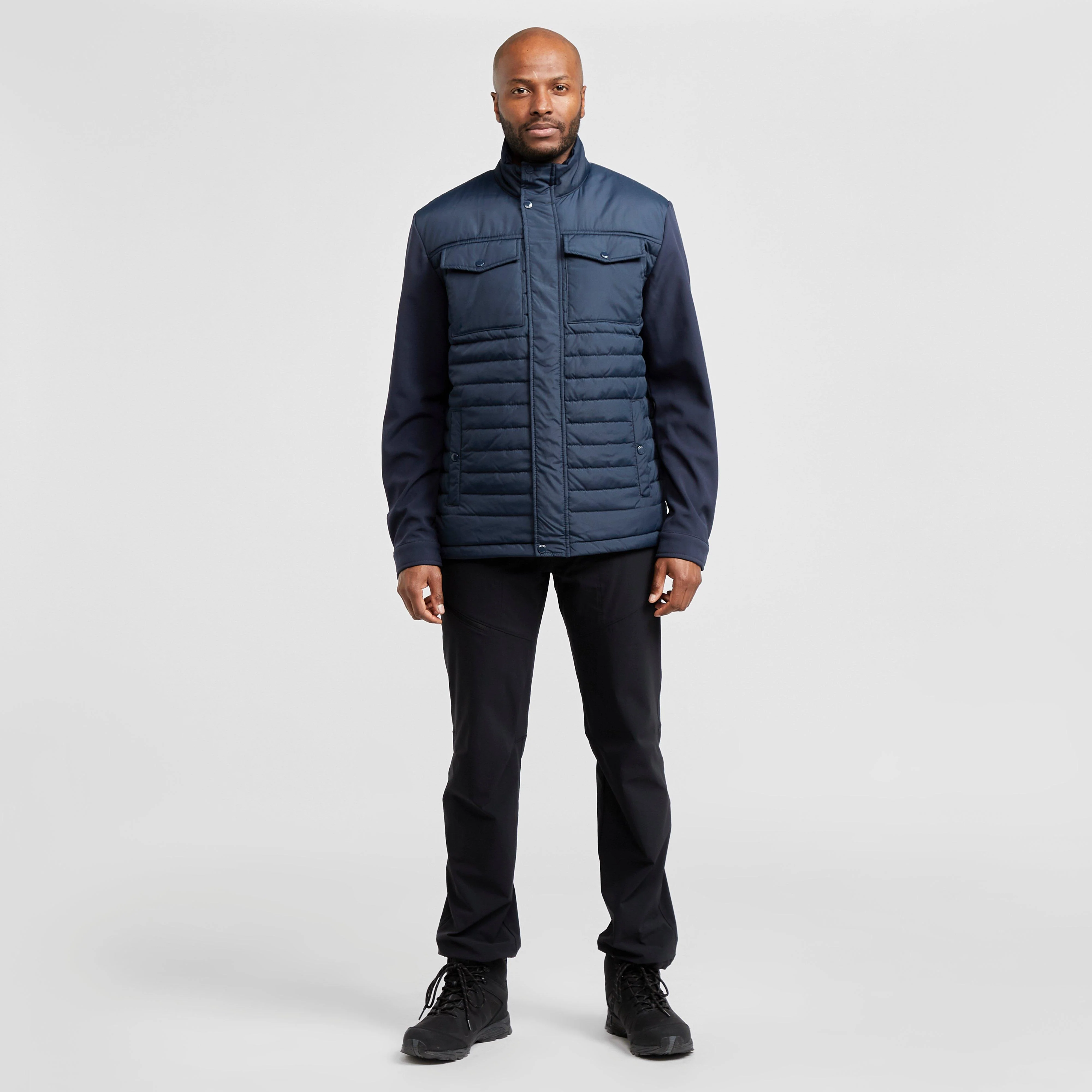 Mens Kadir Insulated Jacket Navy - Image 3