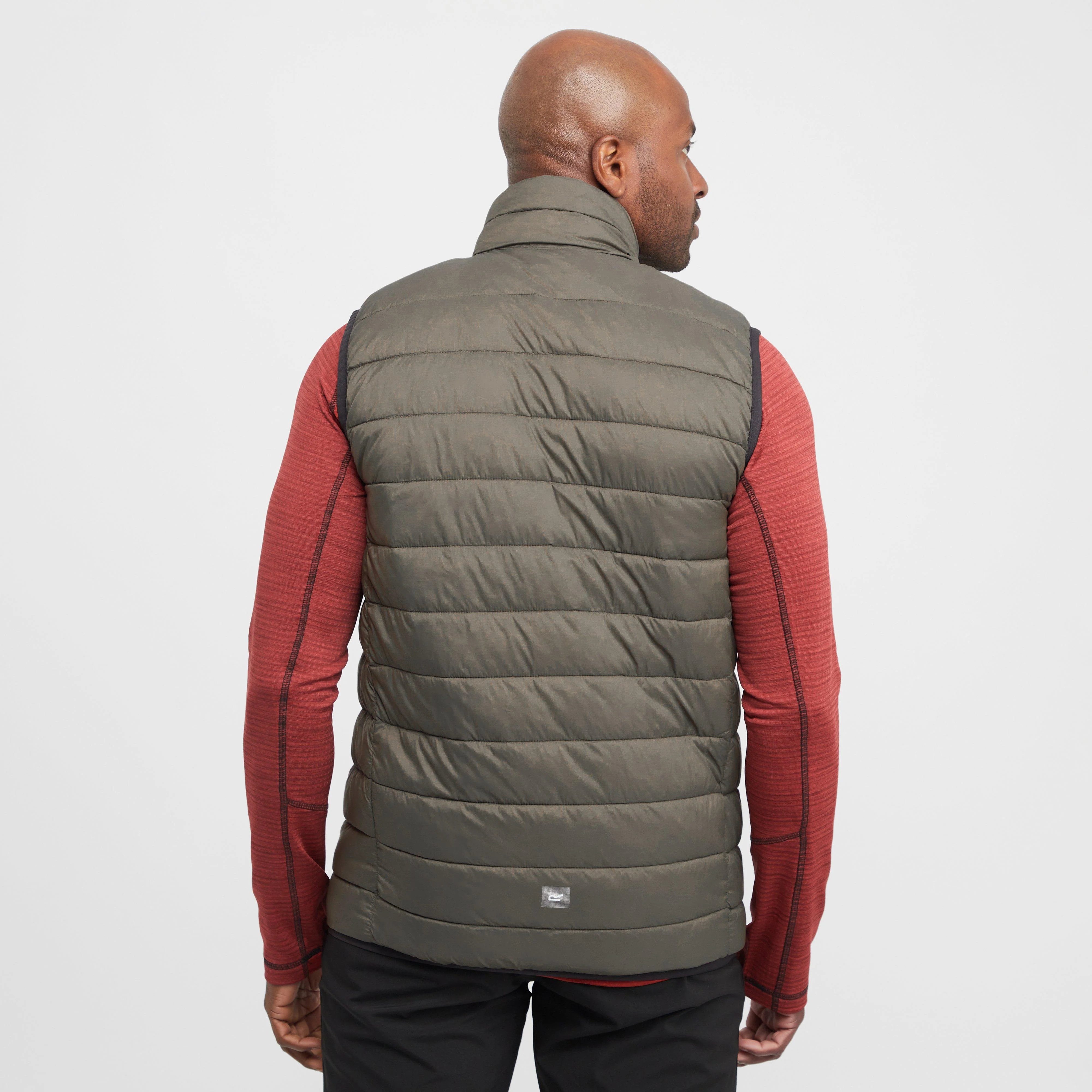 Mens Marizion Baffled Gilet Crocodile - Image 2