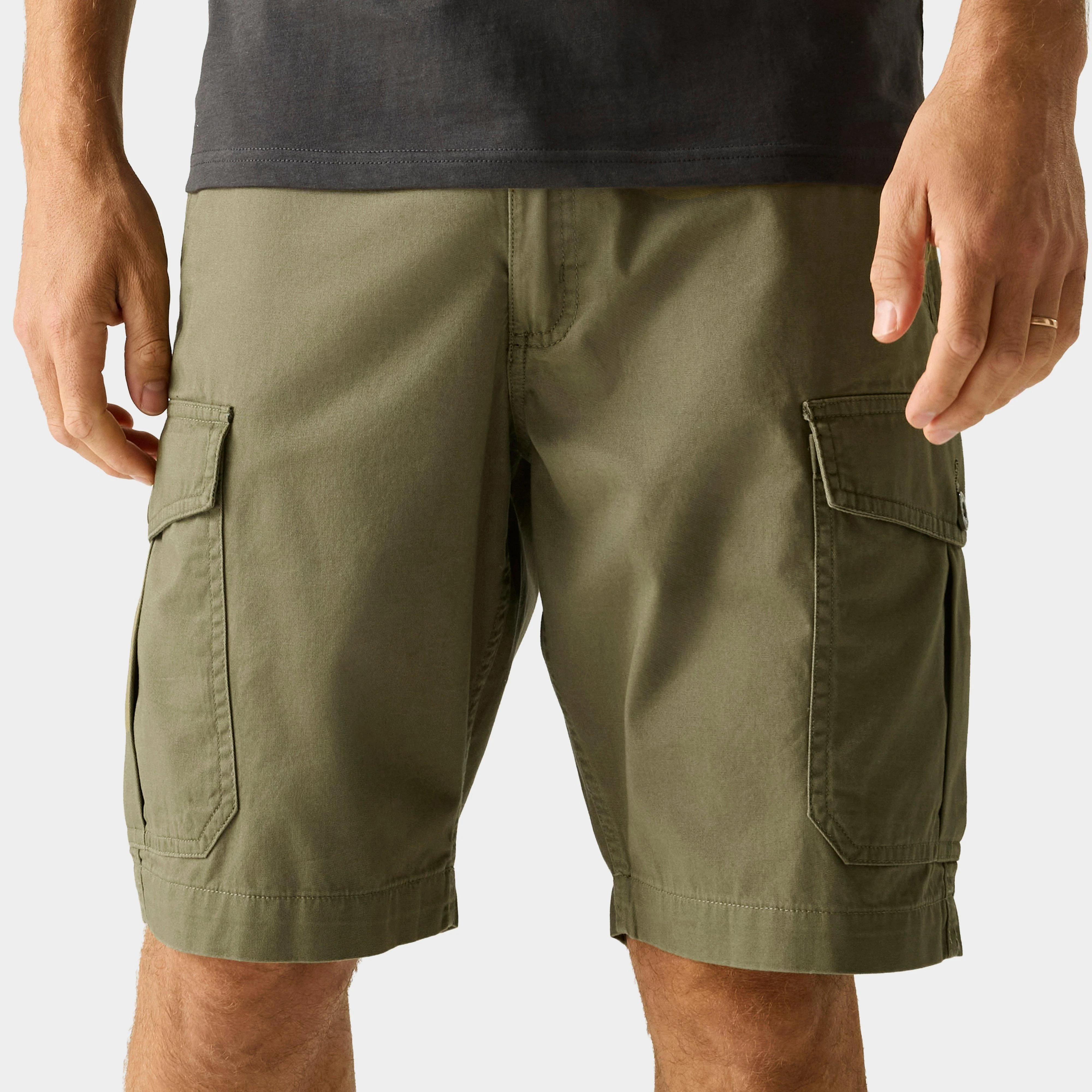 Men's Ruwan Shorts Khaki - Image 4