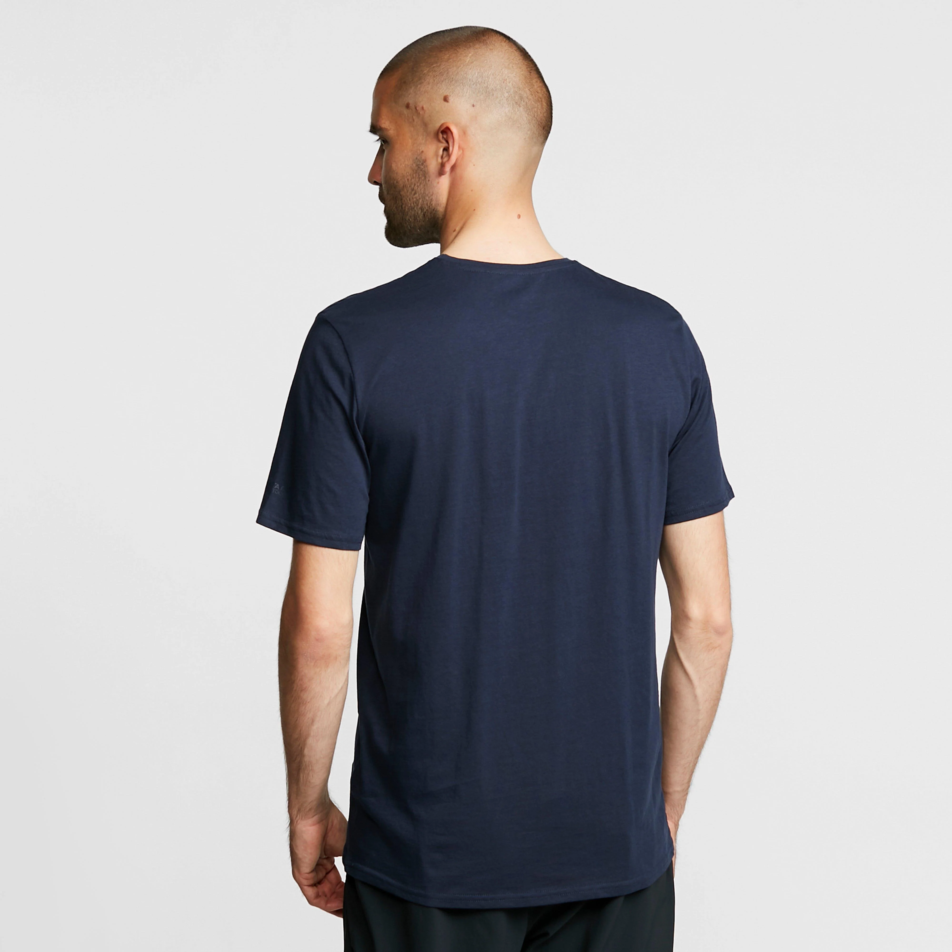 Mens Tait T-Shirt Navy - Image 2