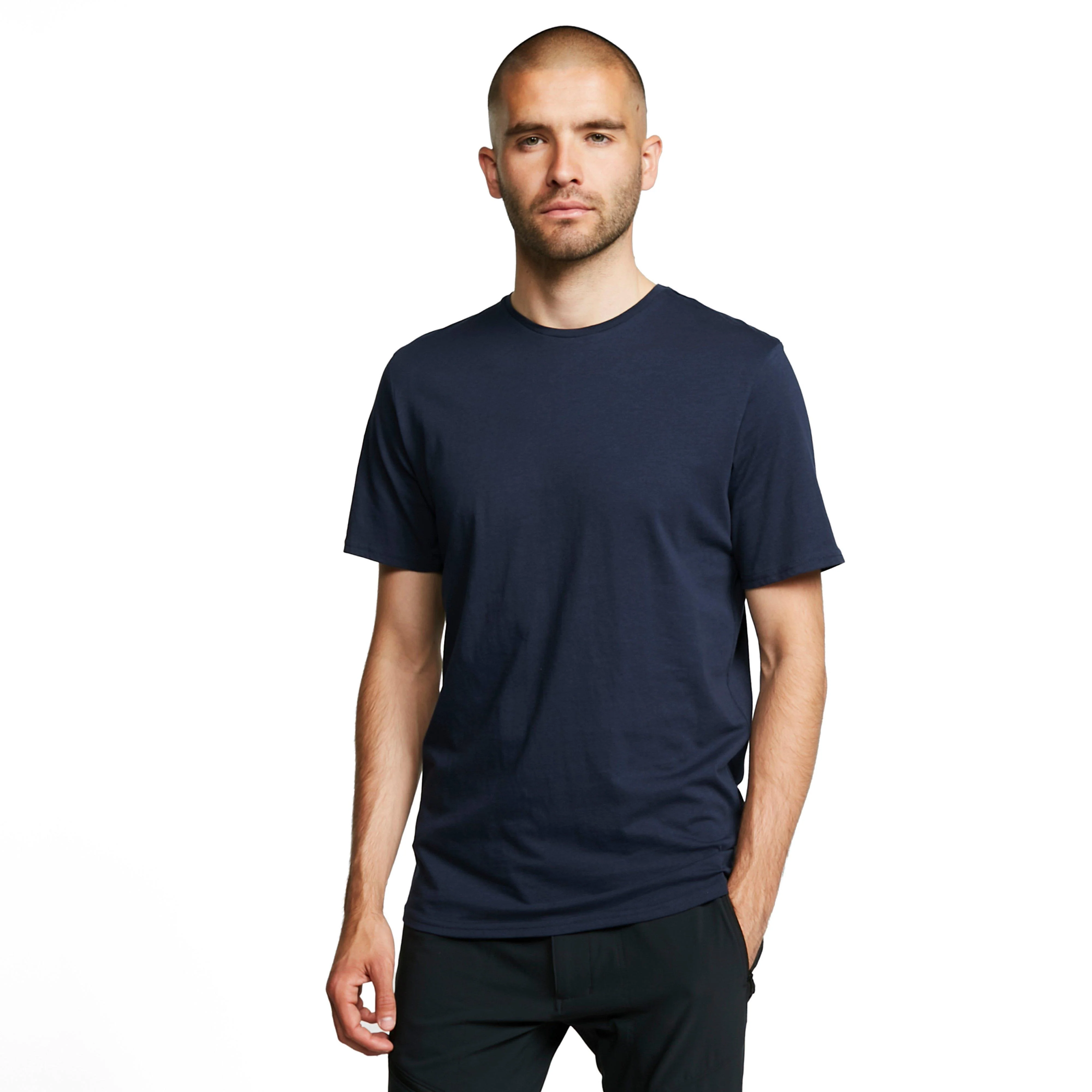 Mens Tait T-Shirt Navy - Image 6