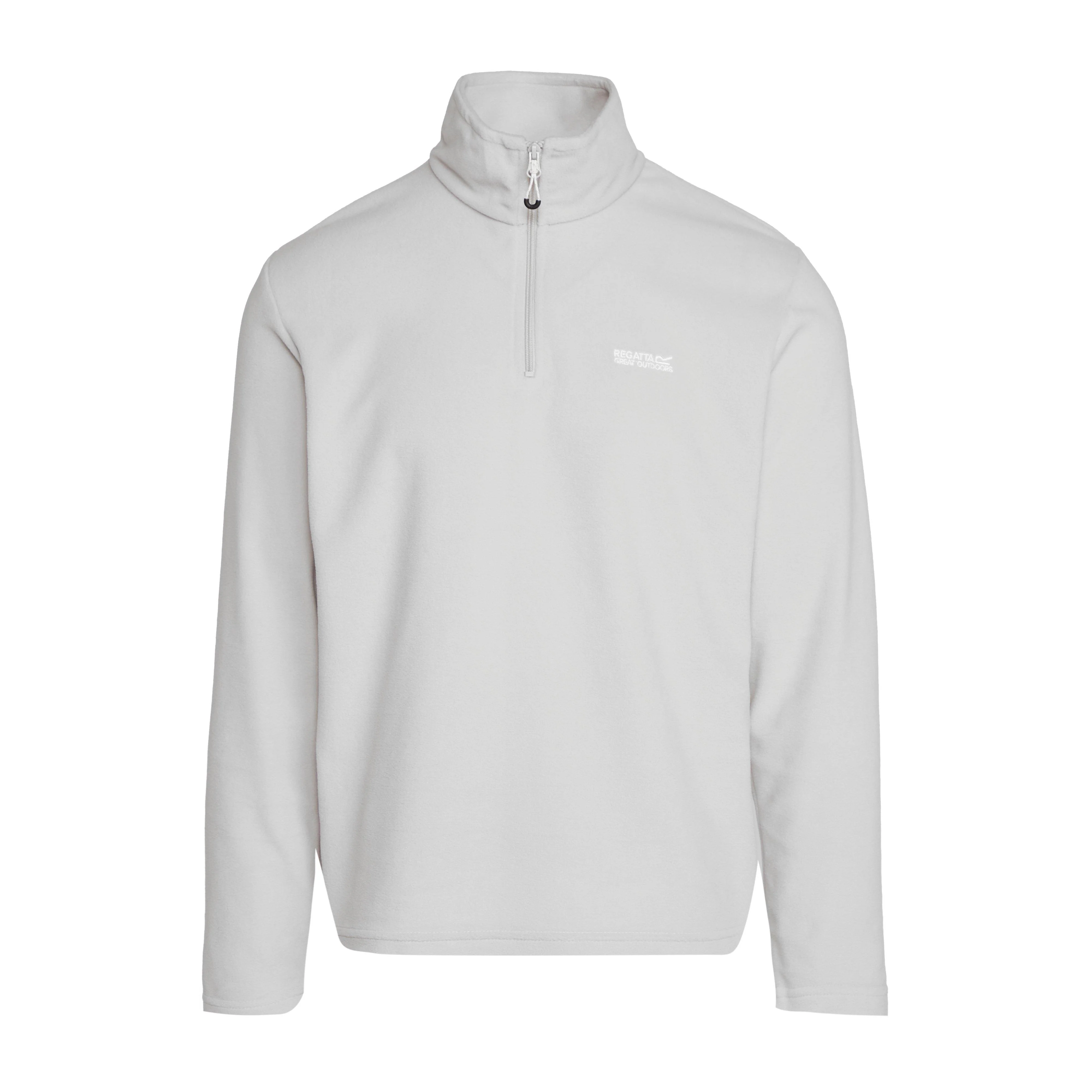 Mens Thompson Fleece Silver Grey - Image 7