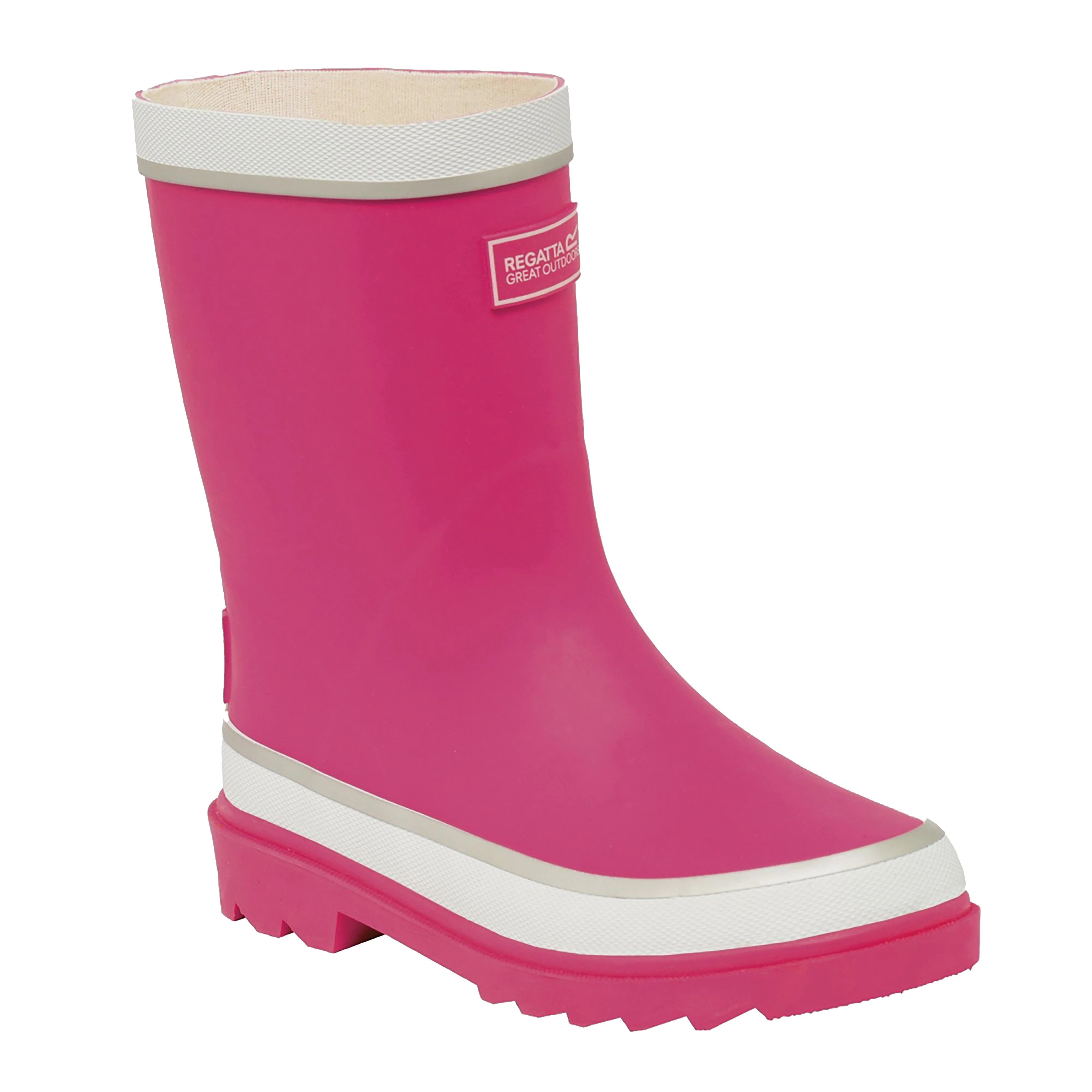 Regatta Junior Foxfire Wellies Jem/White - Image 2
