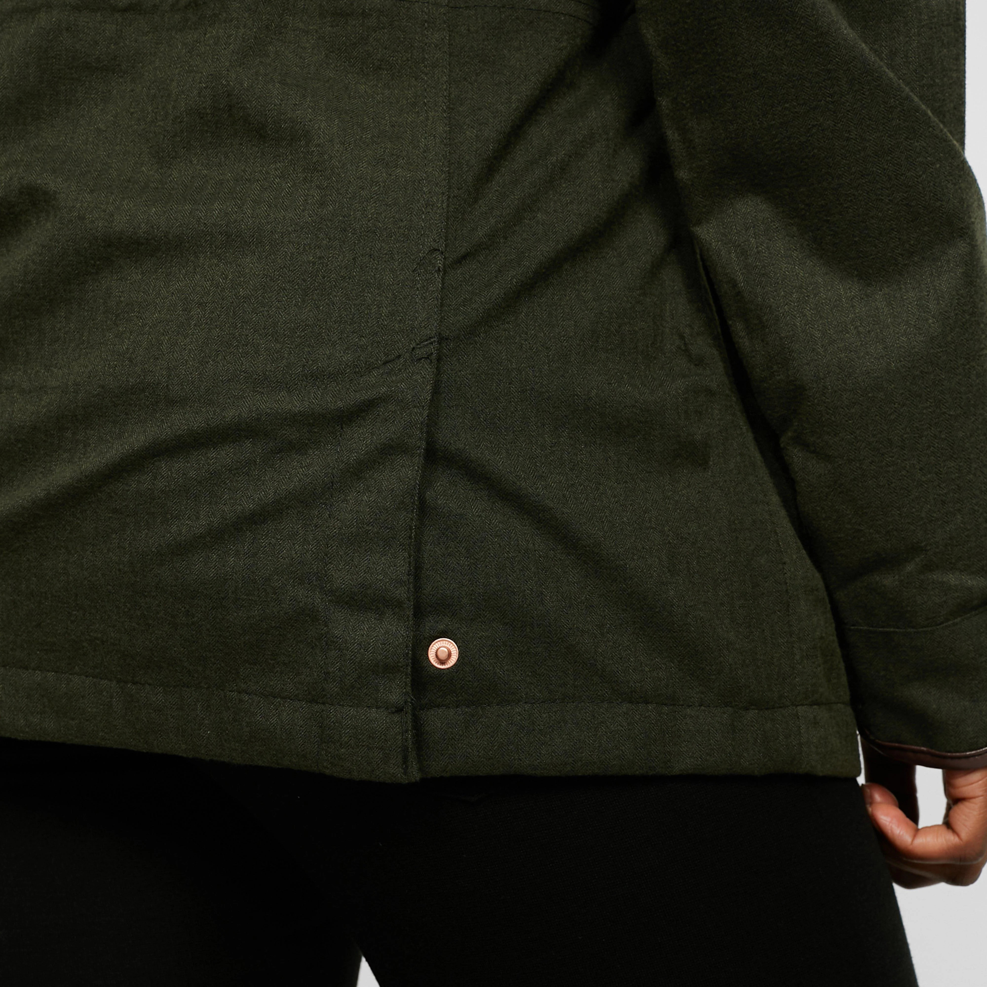 Womens Alixa Waterproof Jacket Green - Image 8